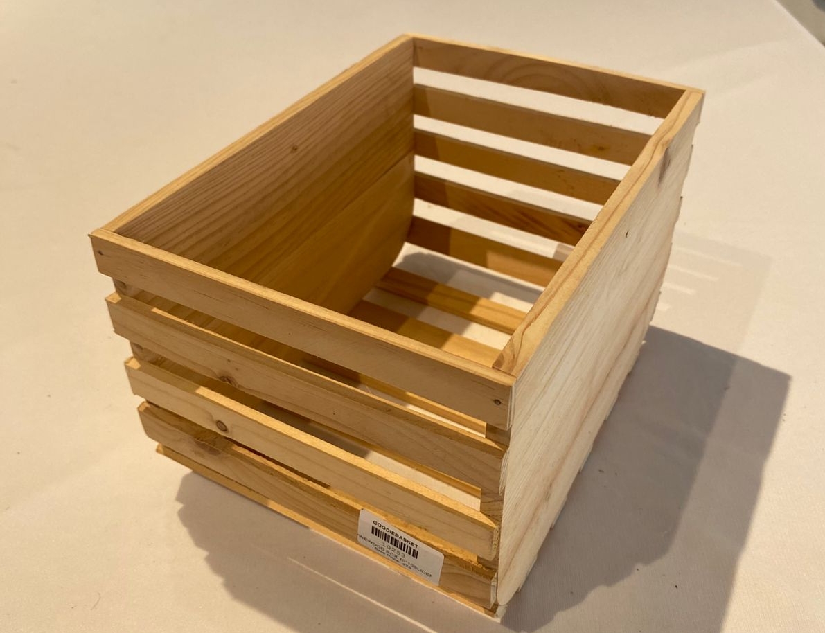 Wooden Storage Crate view 2