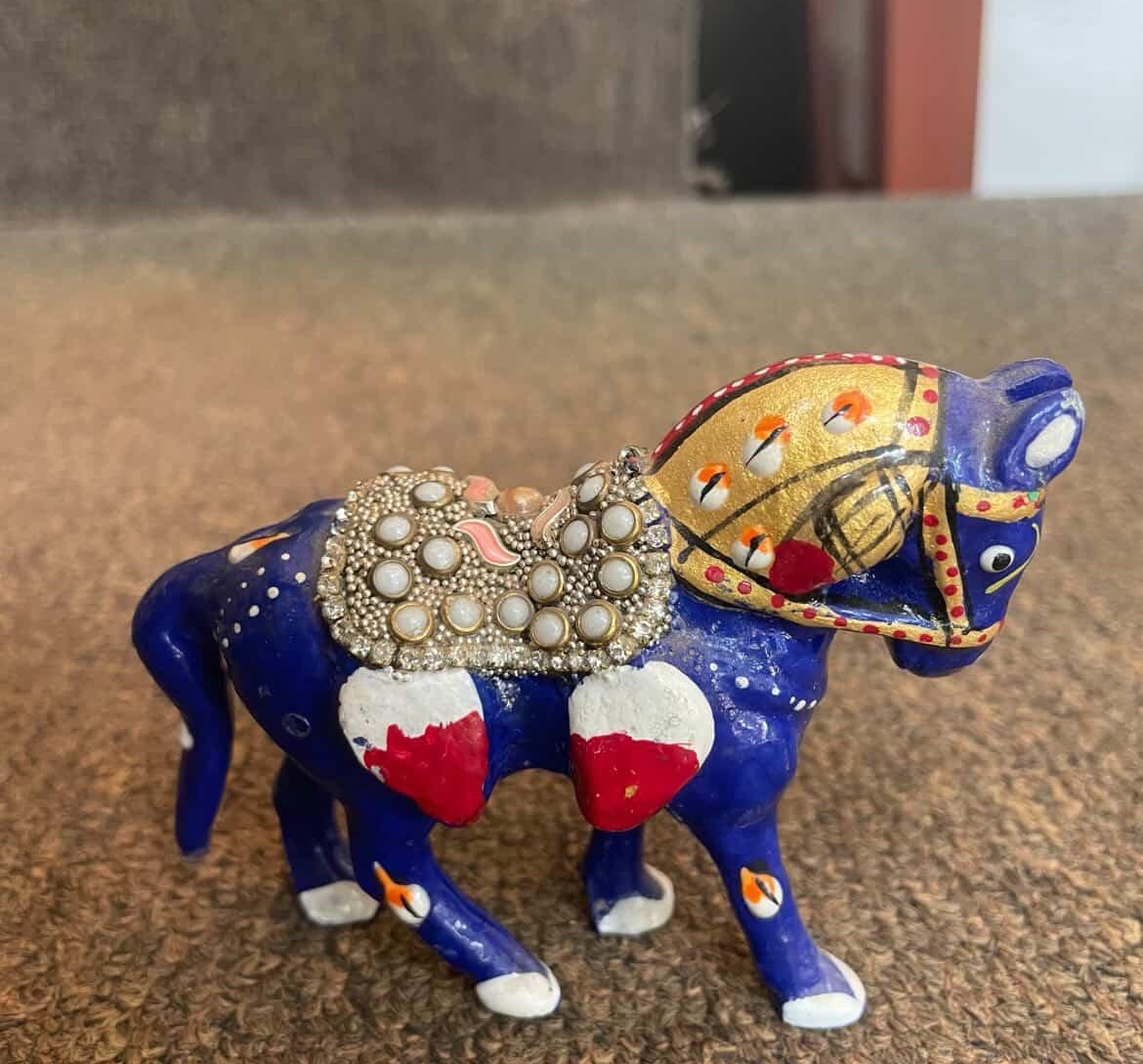 Handcrafted Decorative Horse view 2