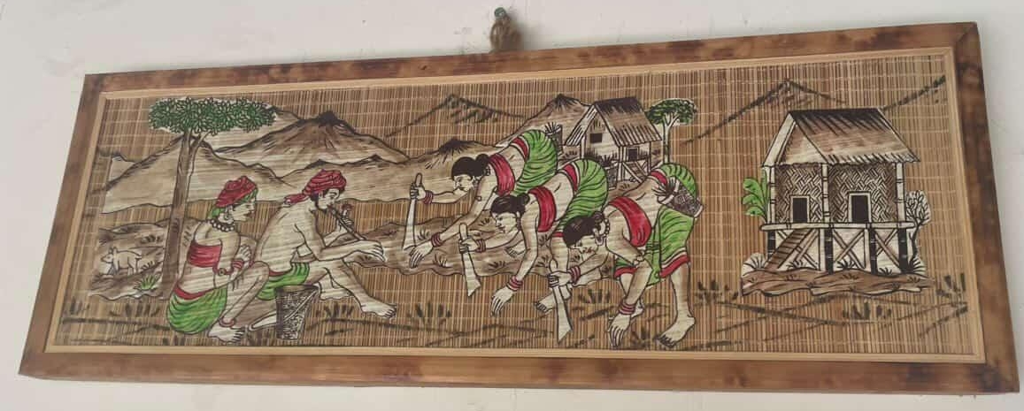 Traditional Bamboo Wall Art view 2