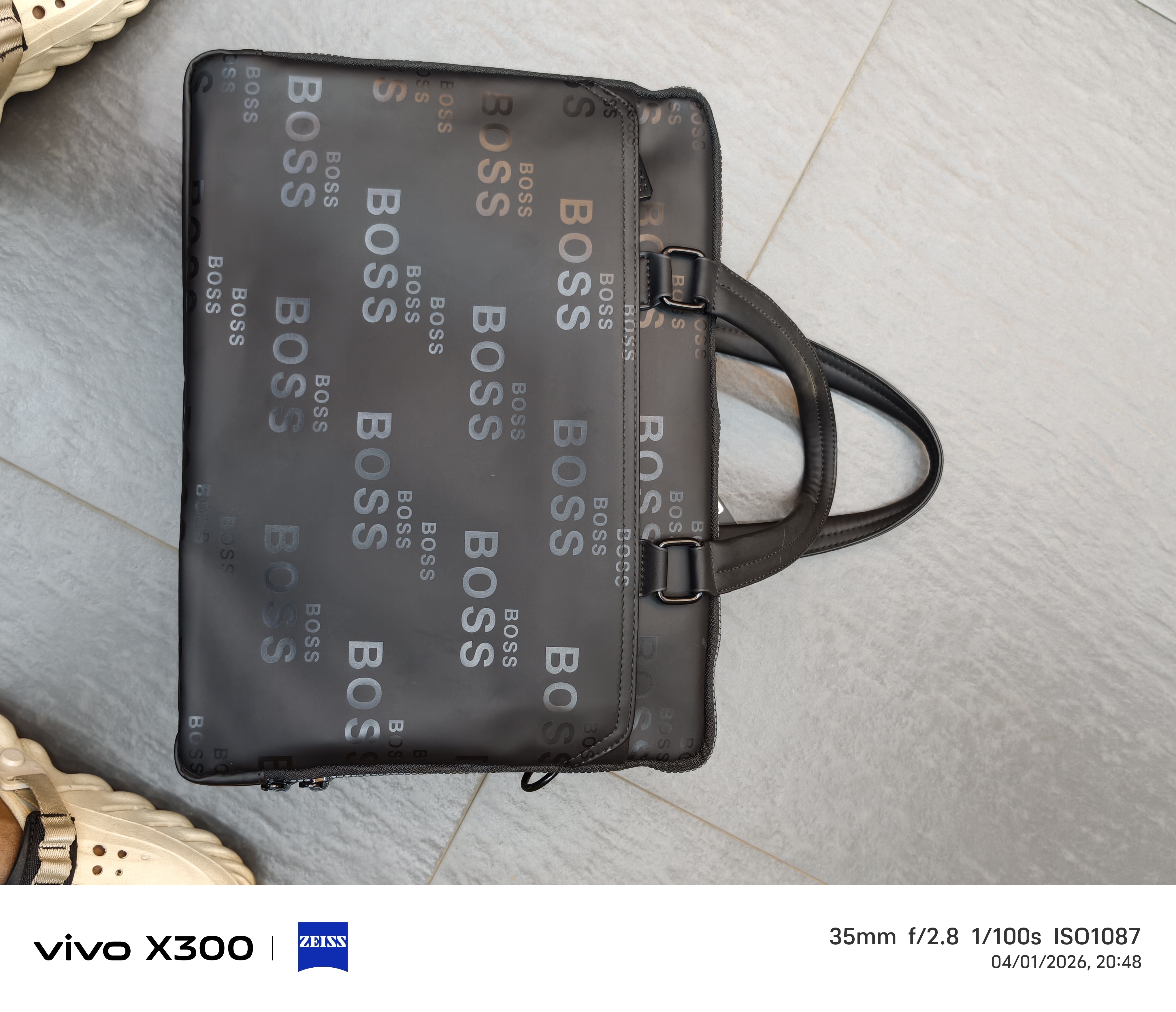 Boss Branded Briefcase view 2