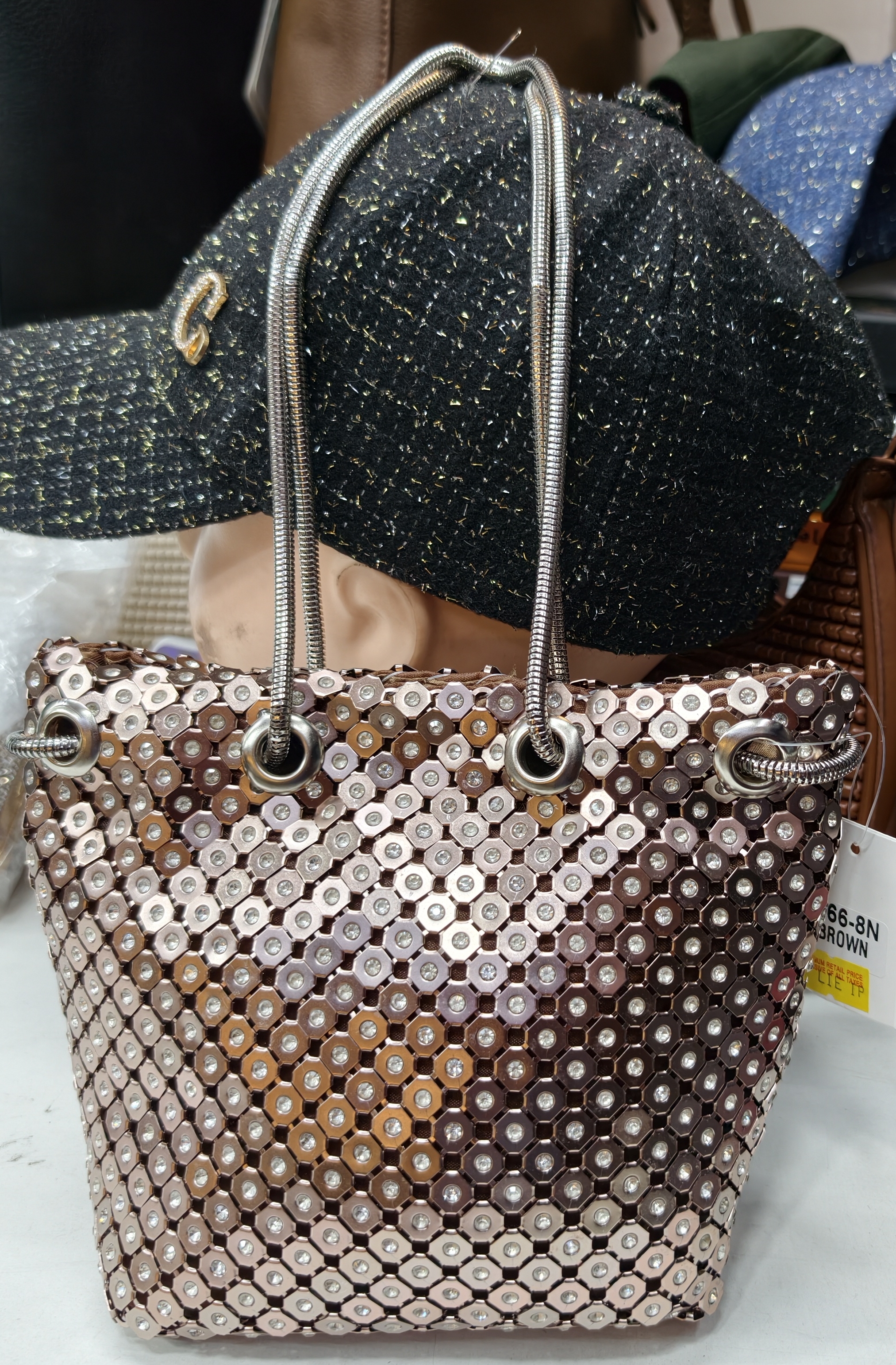 Glittering Sequin Bag view 2