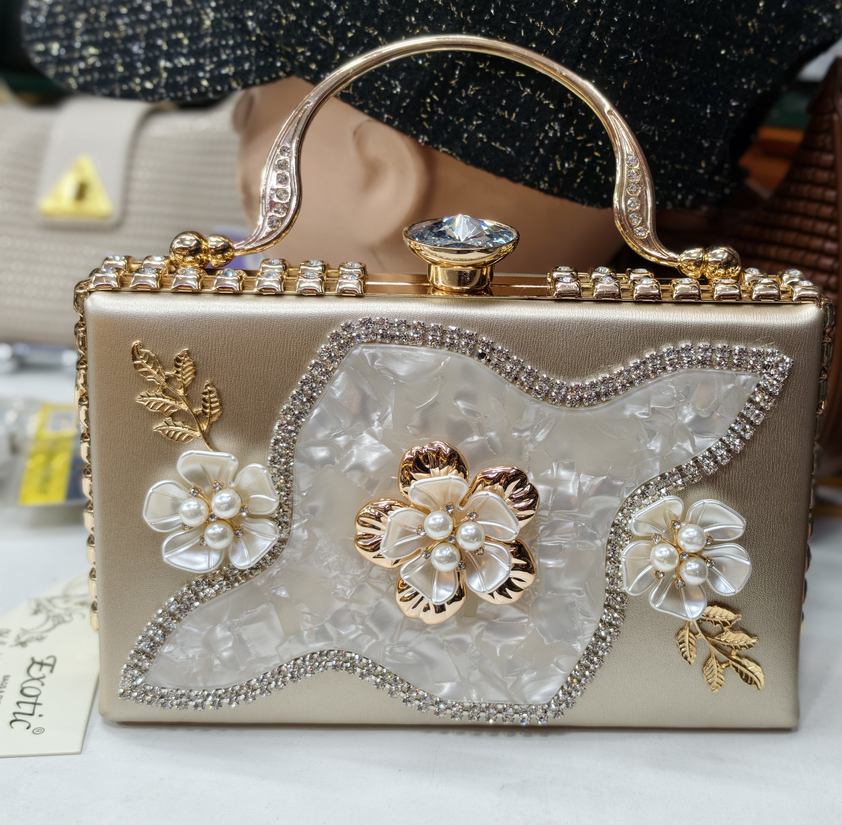 Exotic Floral Clutch view 2