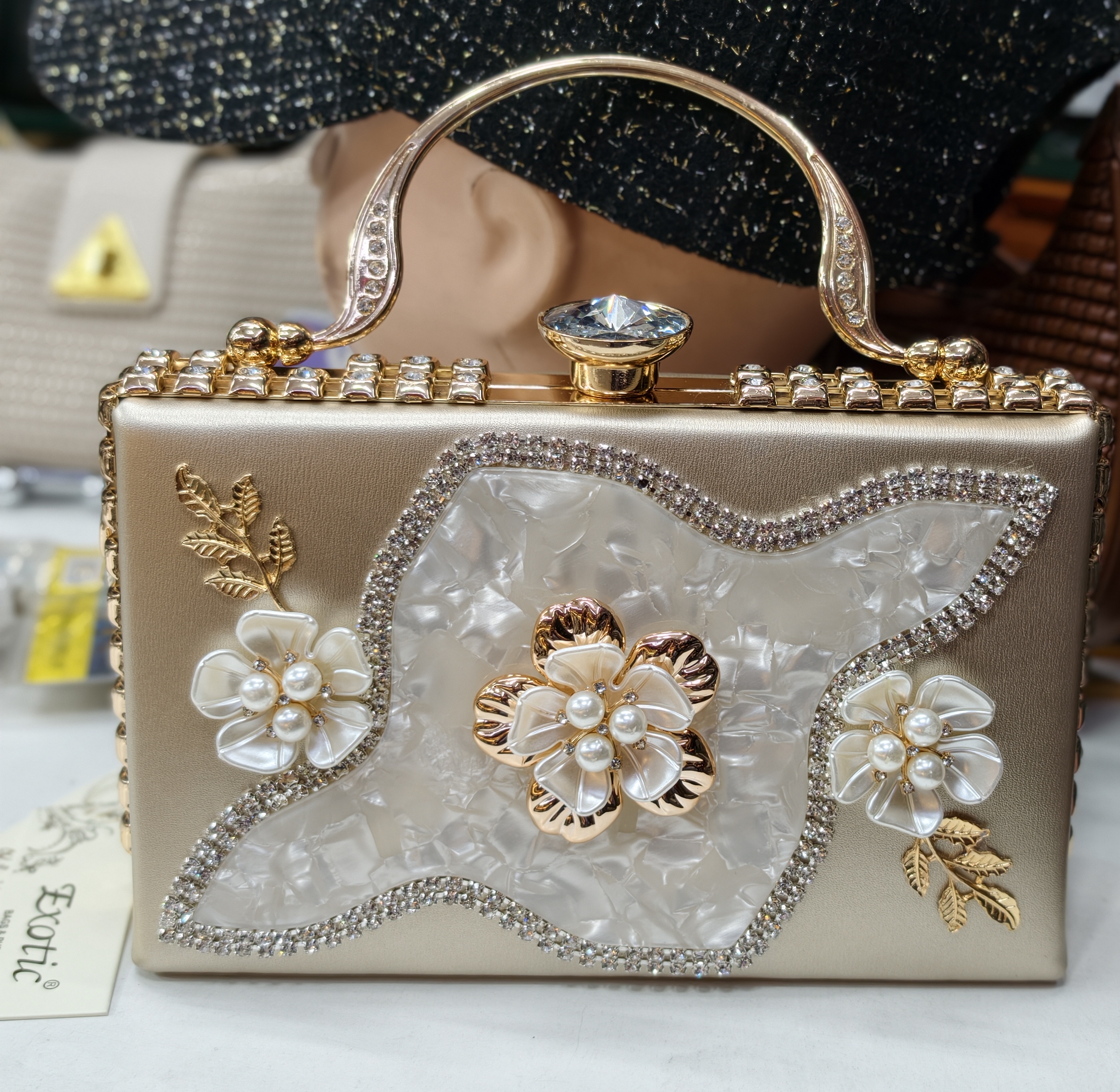 Exotic Floral Clutch1 view 2