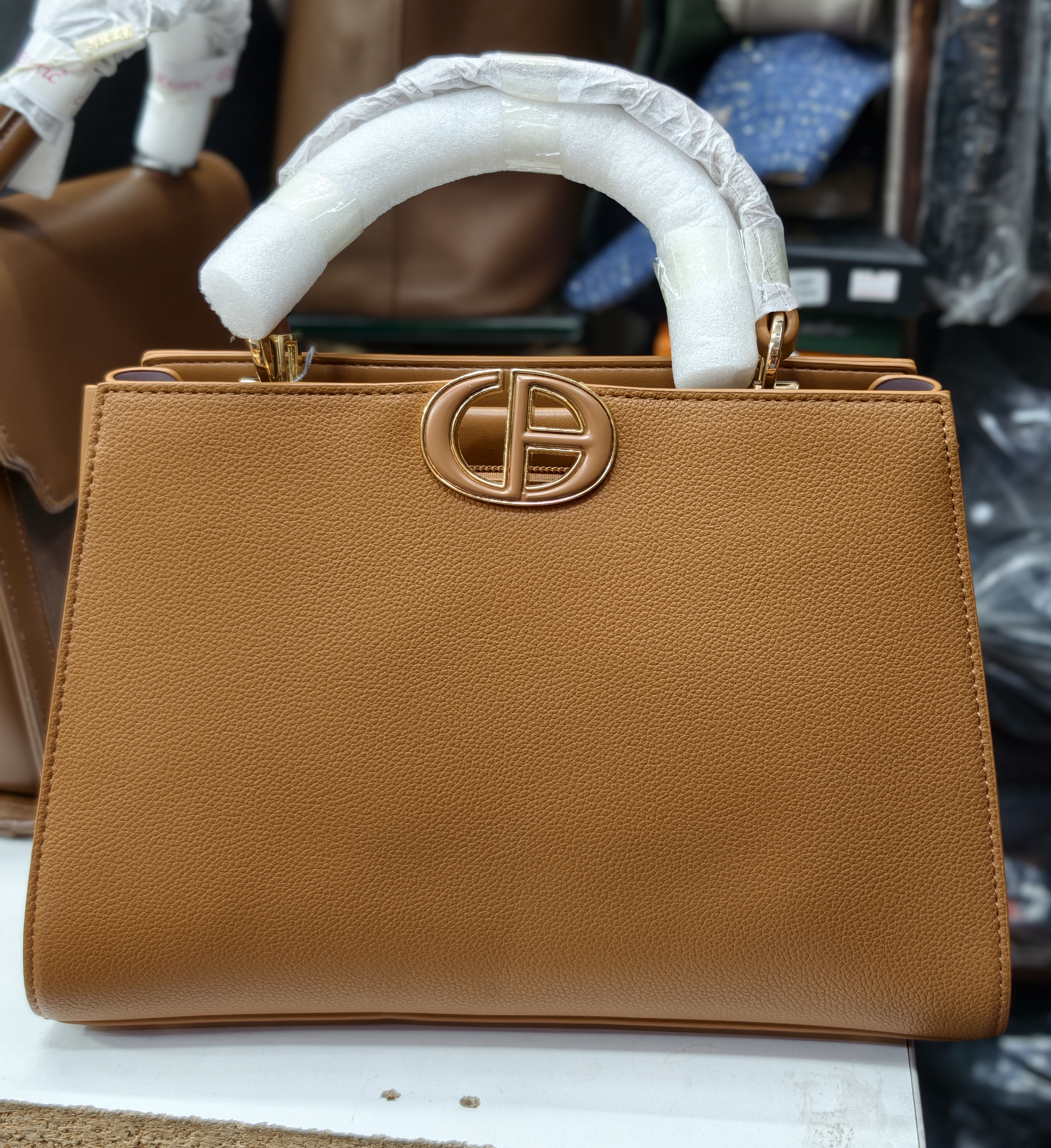 Designer Leather Handbag view 2