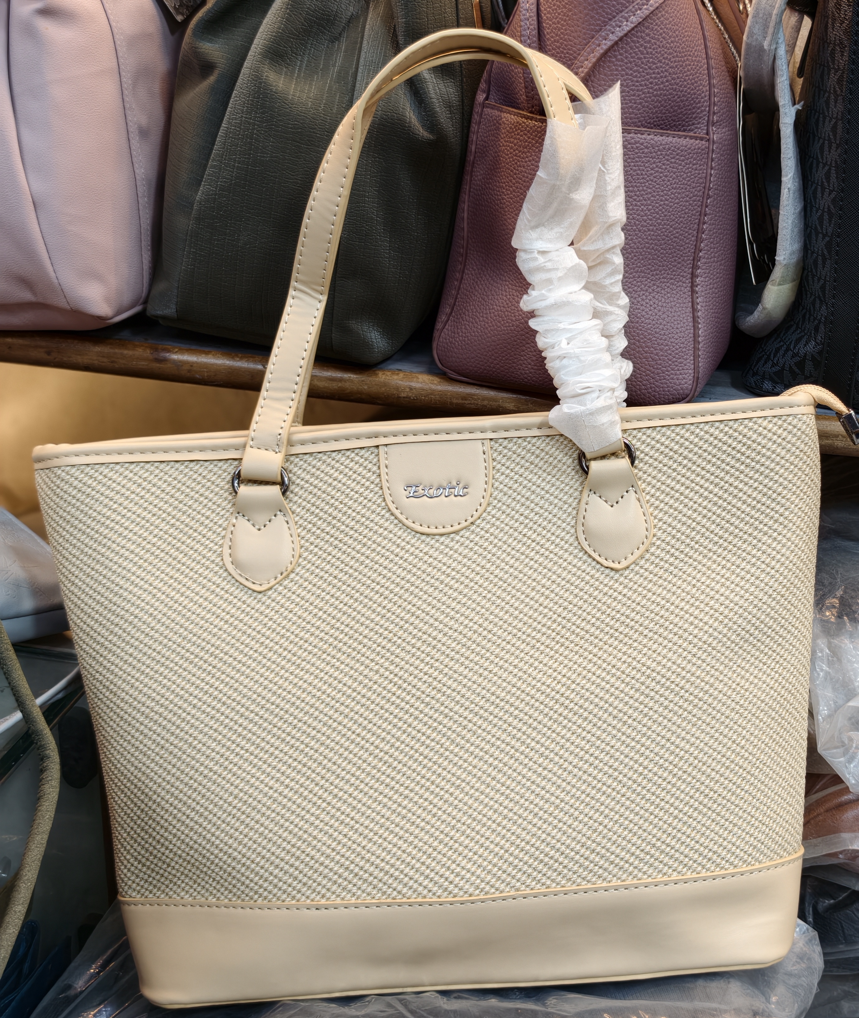 Exotic Tote Bag White view 2