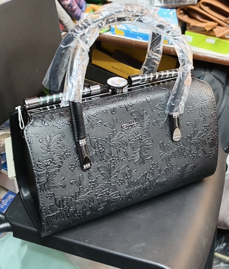 Embossed Luxury Handbag view 2