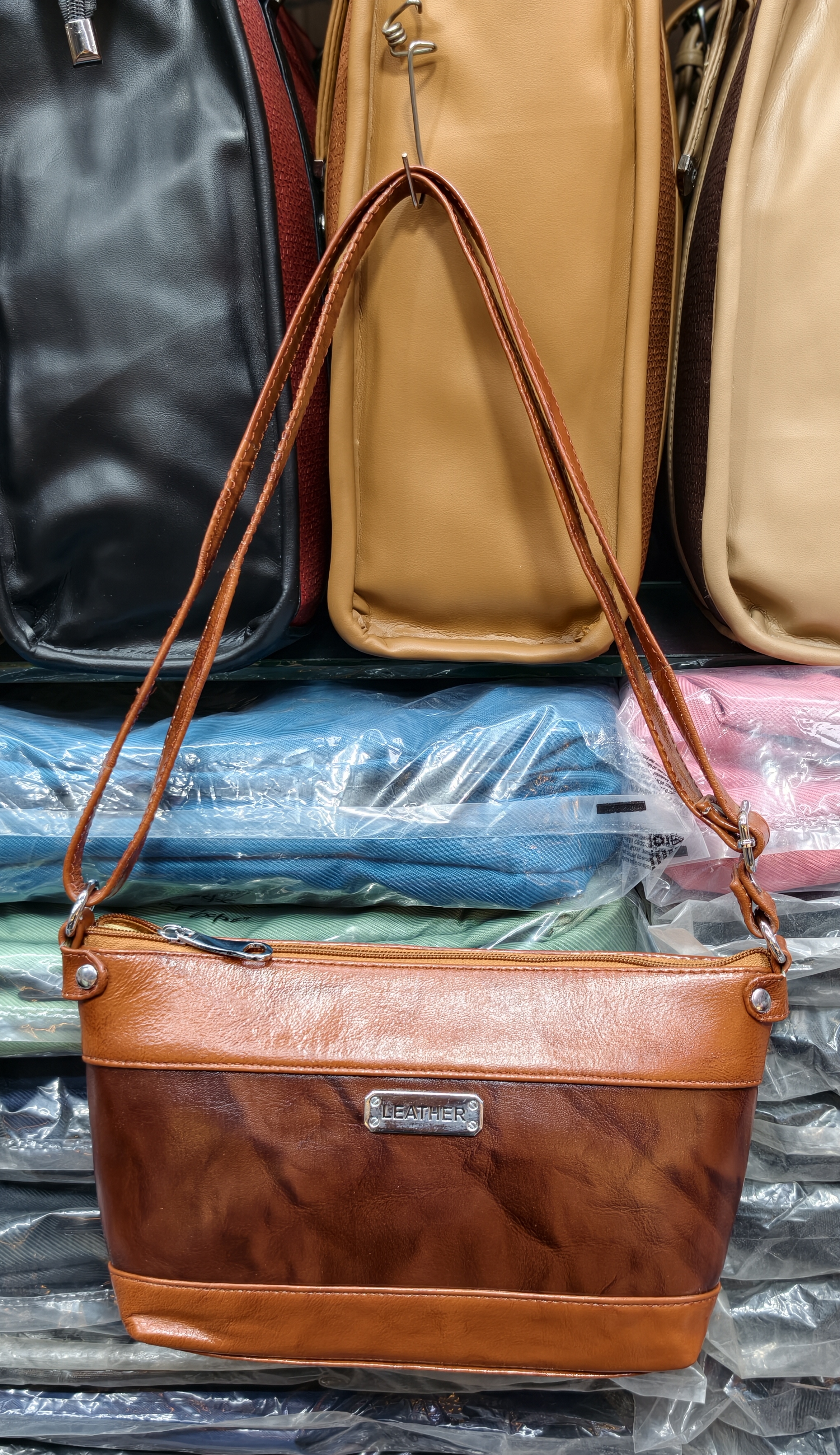 Leather Sling Bag view 2