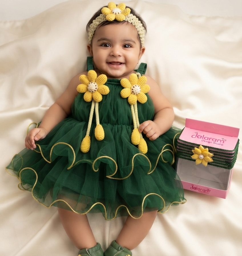 New born frock partyware