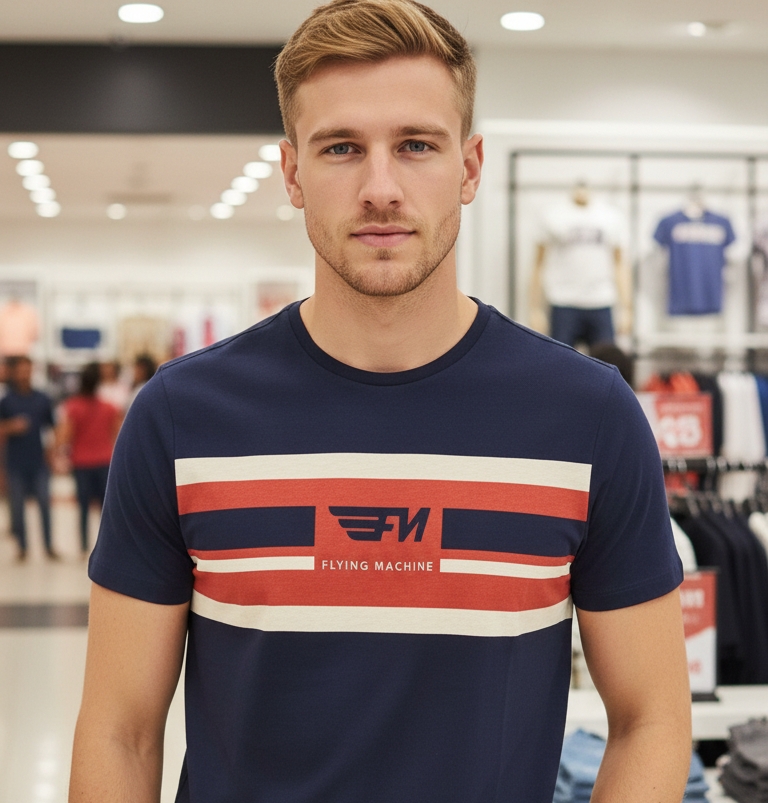 Mens Round Neck T-shirt