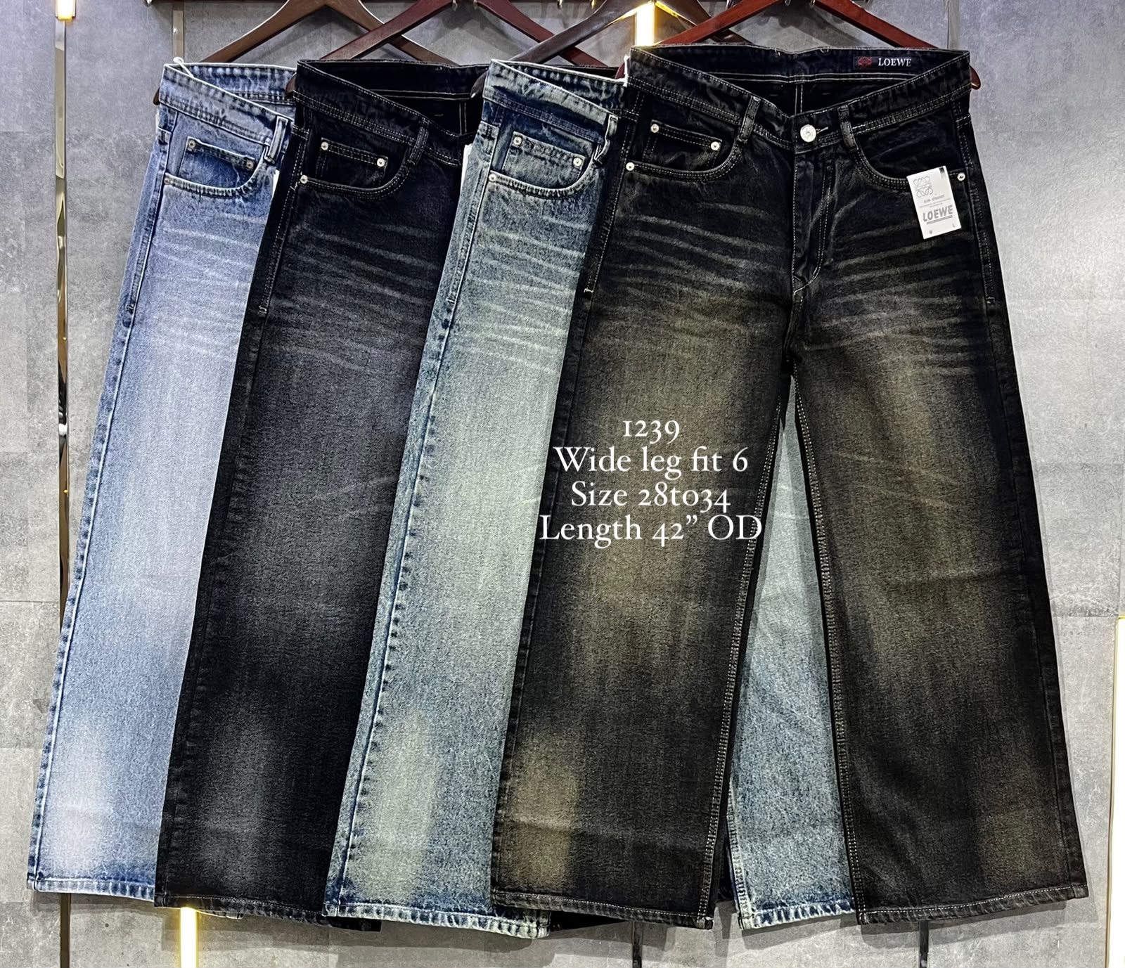 Loewe Wide Leg Jeans view 2