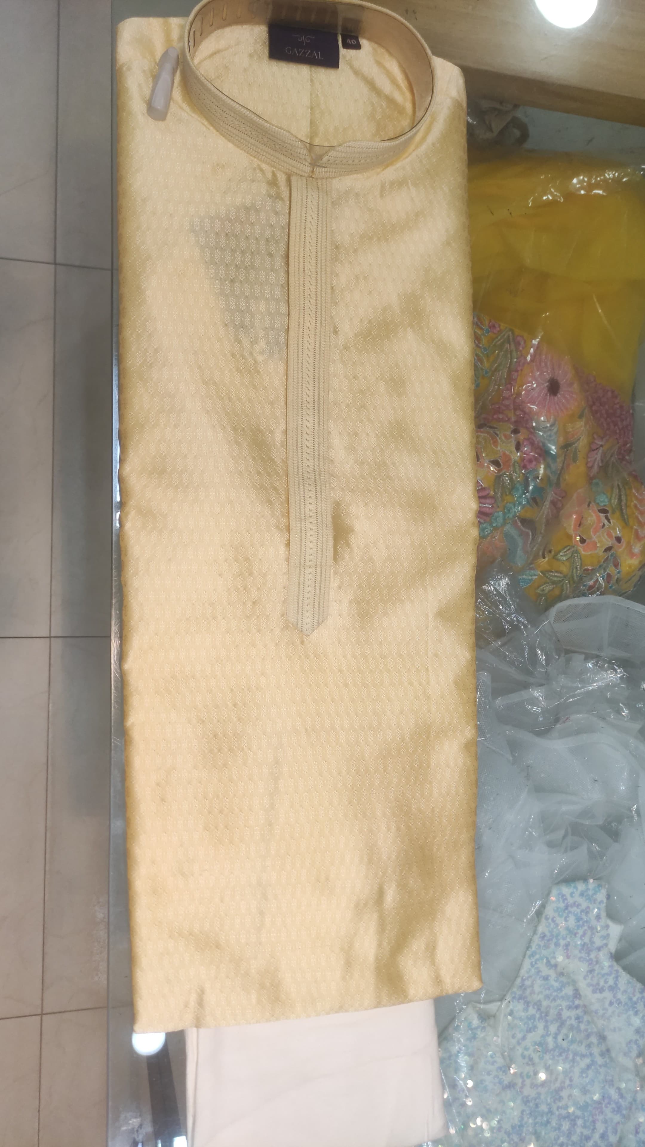 Gazzal Silk Kurta view 2