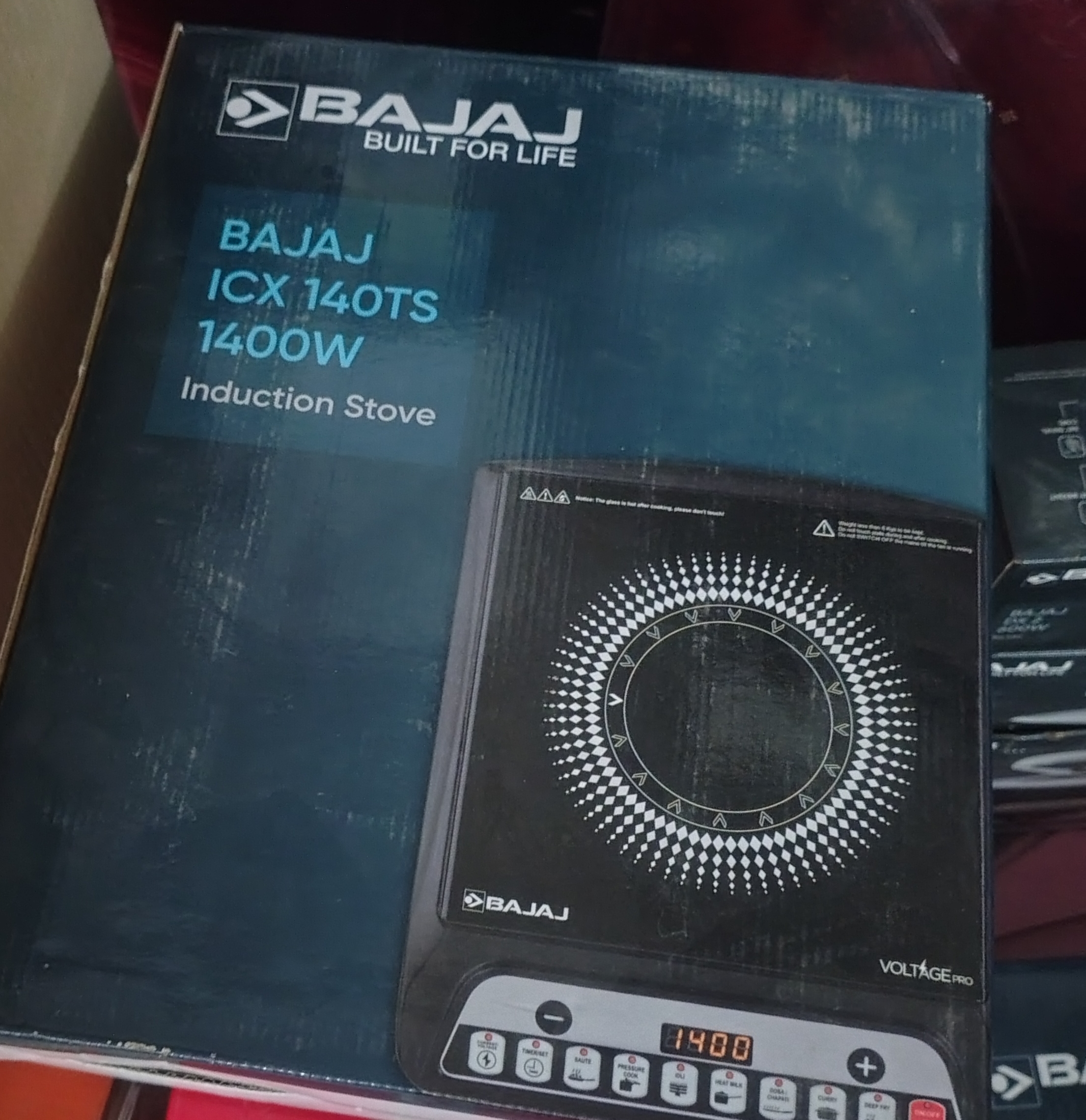 Bajaj ICX 140TS Induction Stove view 2