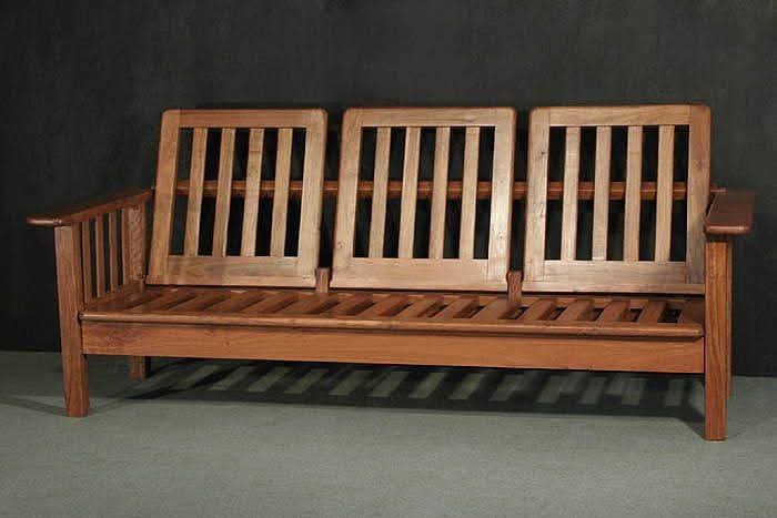Wooden Sofa view 2