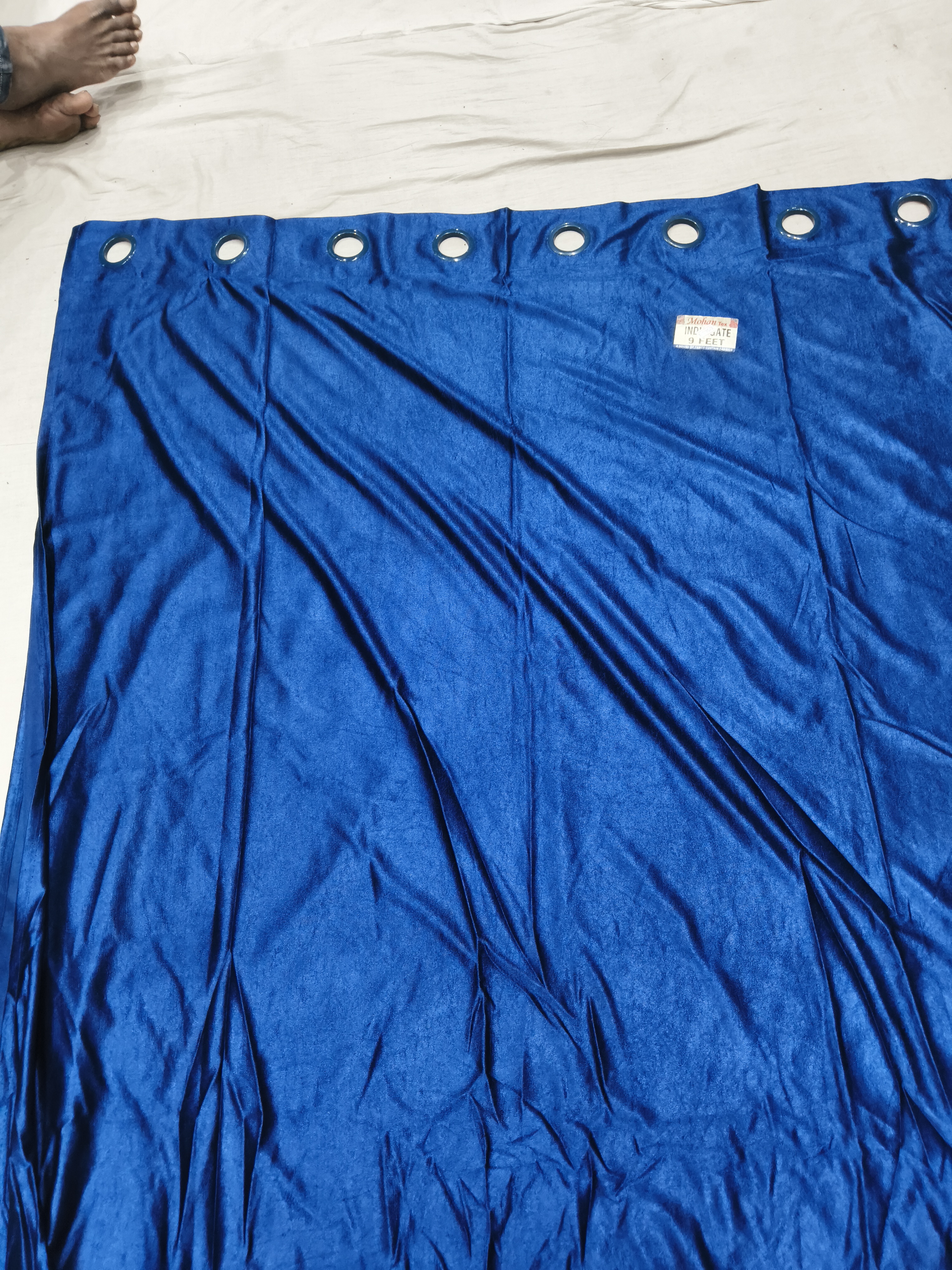 Blue Curtain view 2