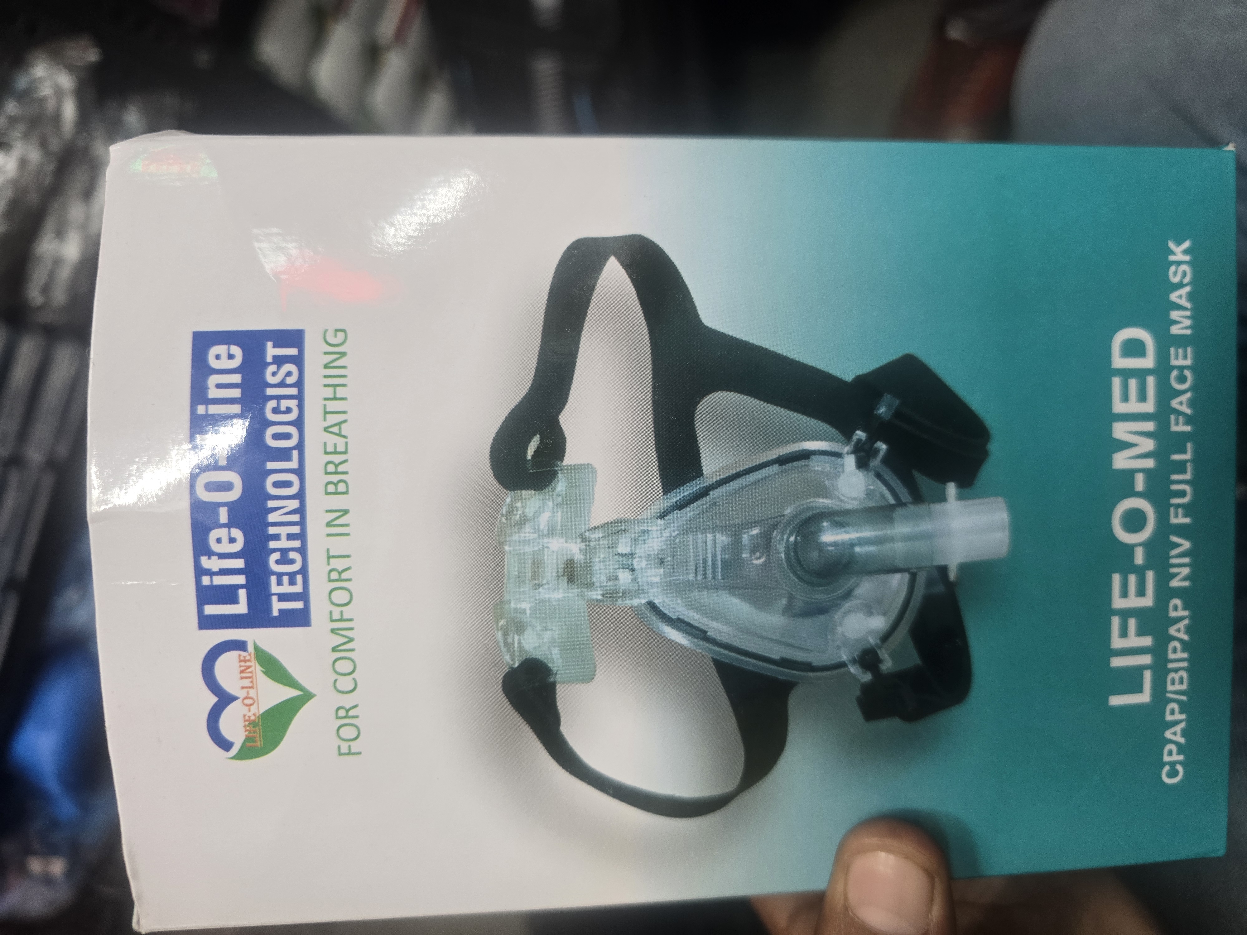Life-O-Med CPAP/BiPAP Full Face Mask view 2