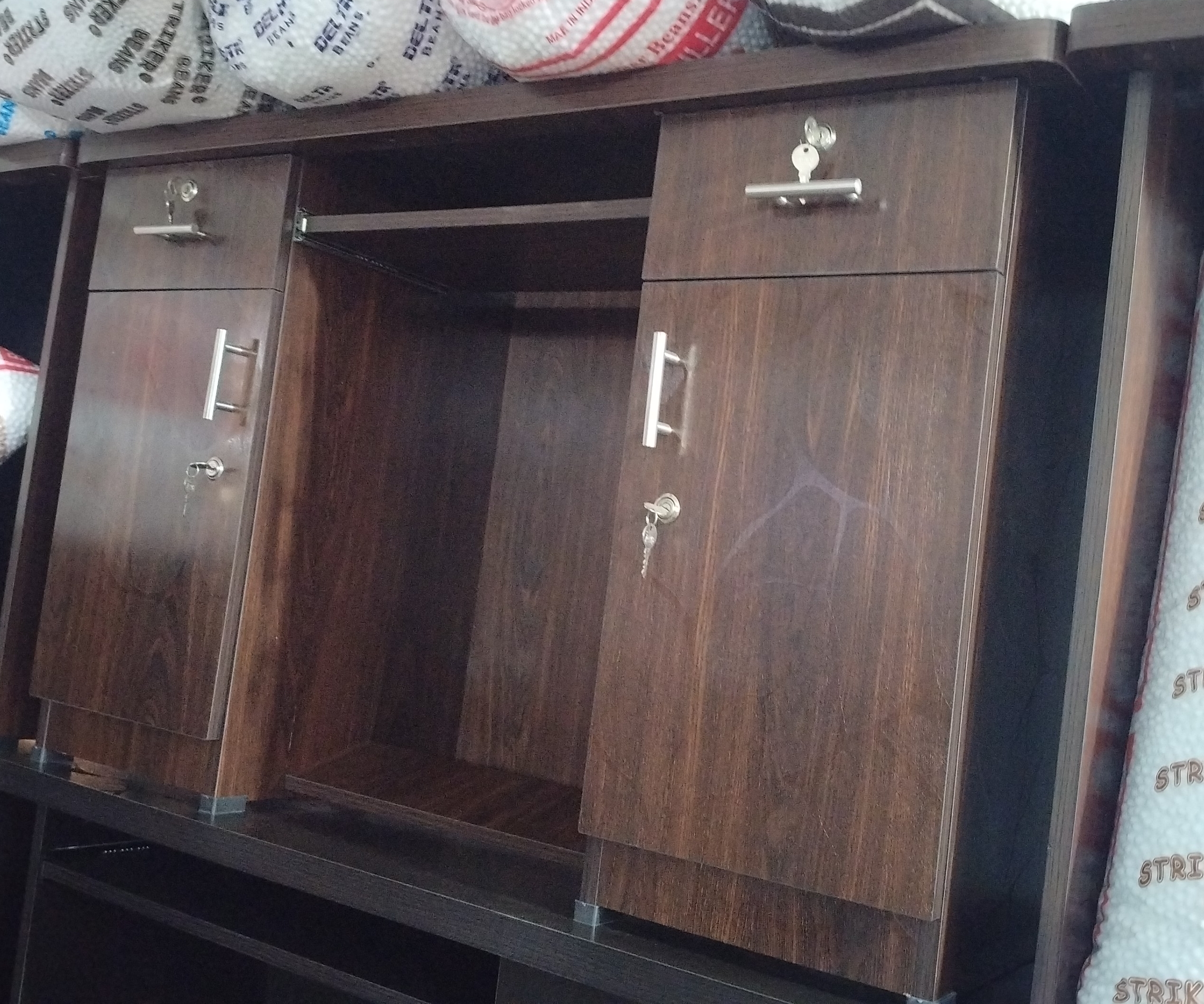 Wooden Storage Cabinet view 2
