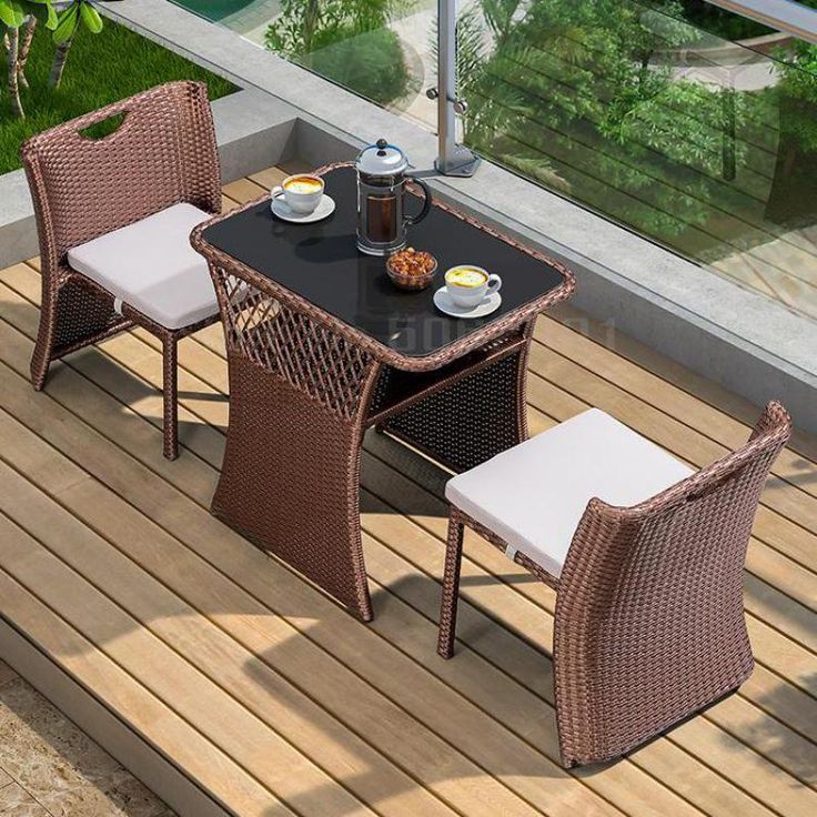 Rattan Dining Set view 2