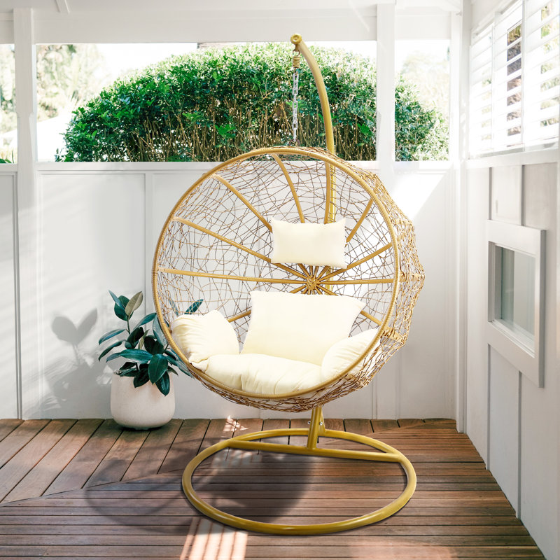 Hanging Egg Chair view 2