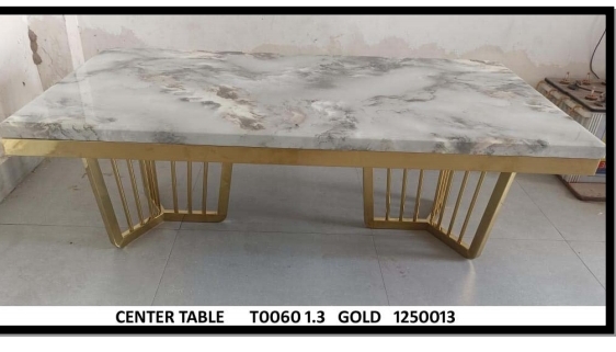 Center Table T0060 1.3 Gold view 2