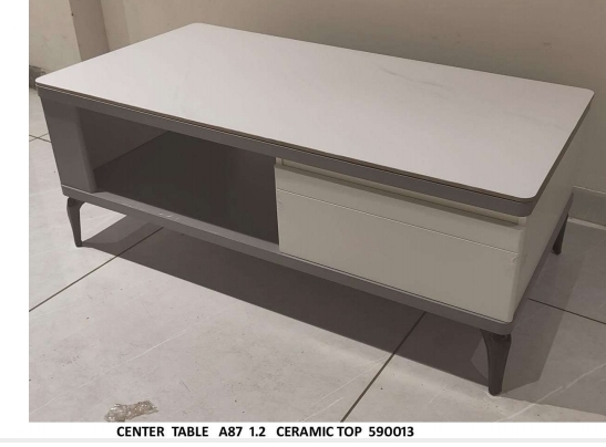 Center Table A87 Ceramic Top view 2