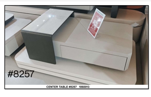 Center Table #8257 view 2