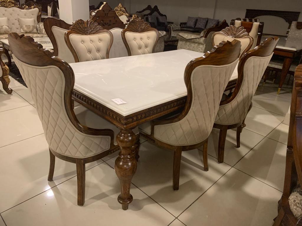 Elegant Carve Dining Set view 2