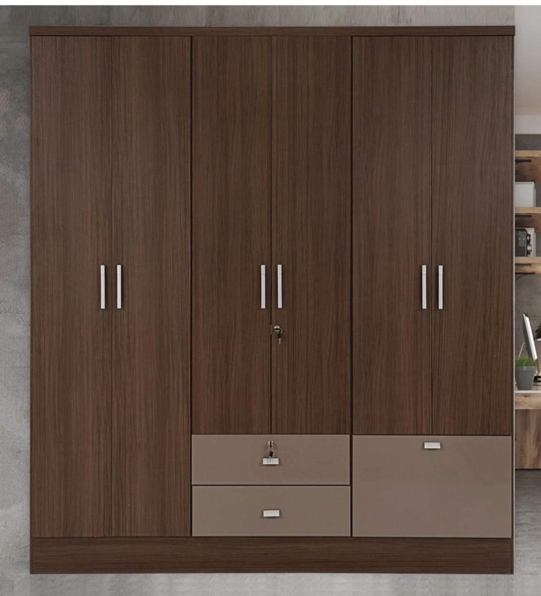 Classic Wooden Wardrobe view 2