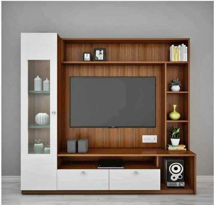 Wooden TV Cabinet Unit view 2