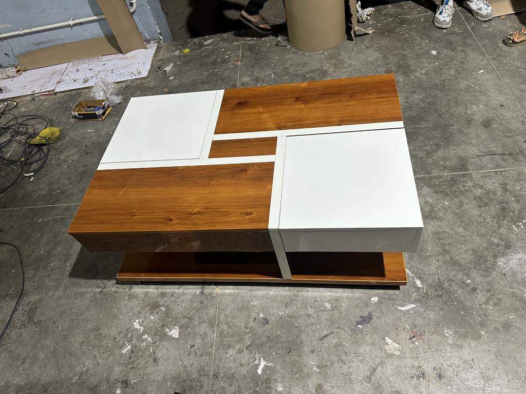 Modern Wooden Center Table view 2