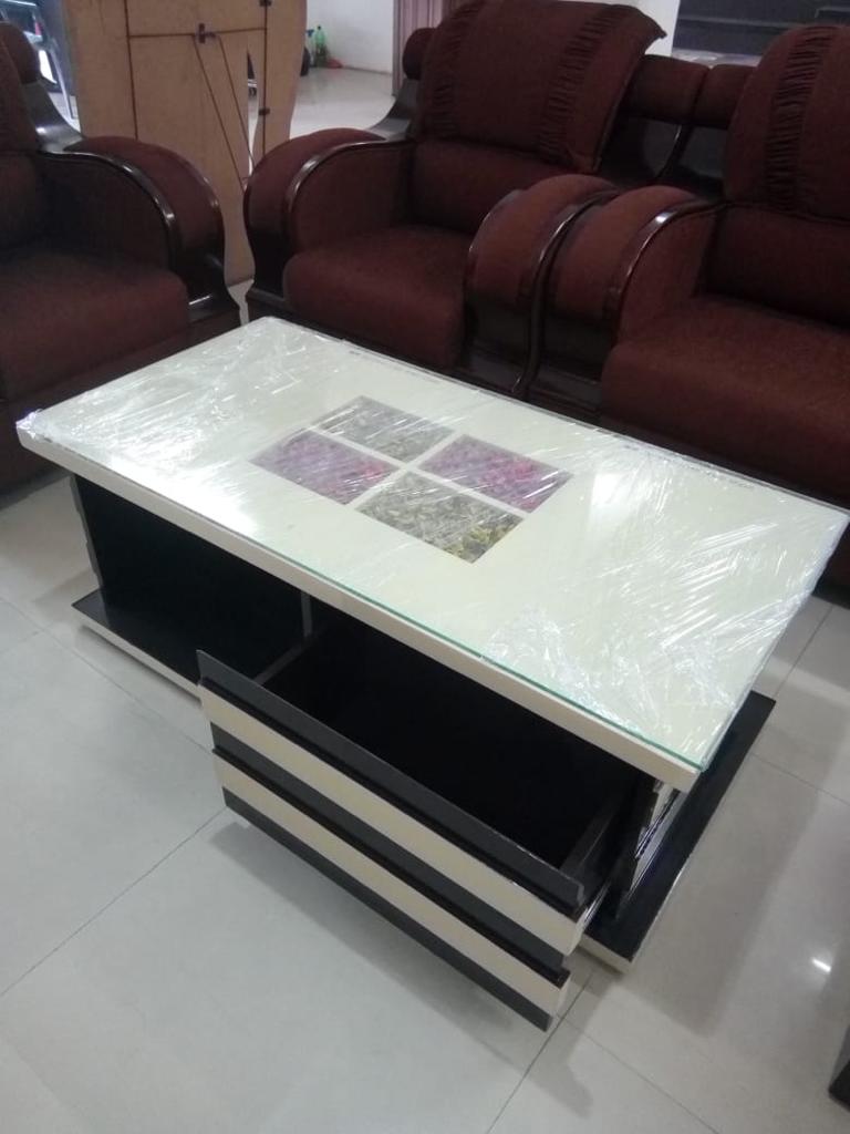 Glass Top Centre Table view 2