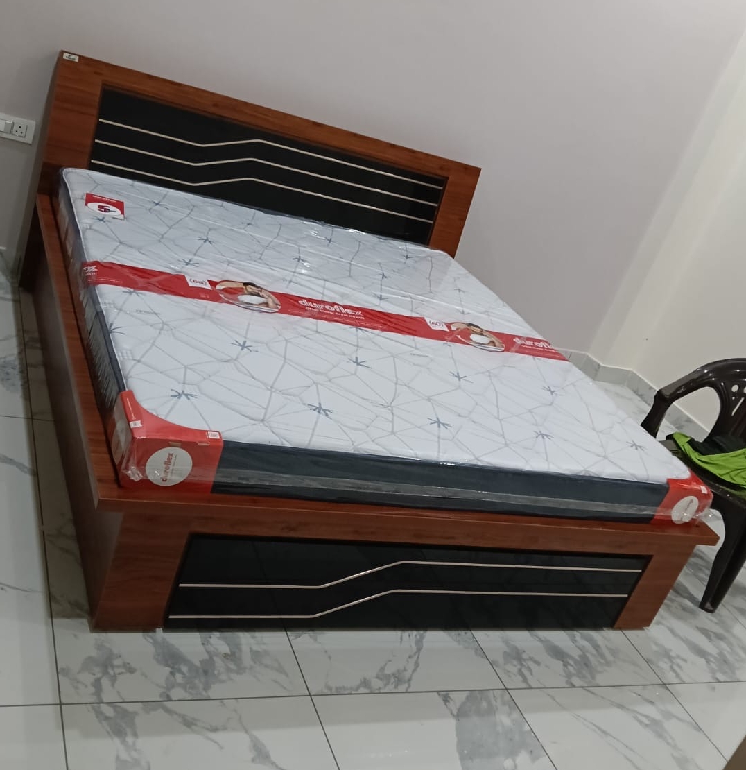 Duroflex Mattress with Bed view 2