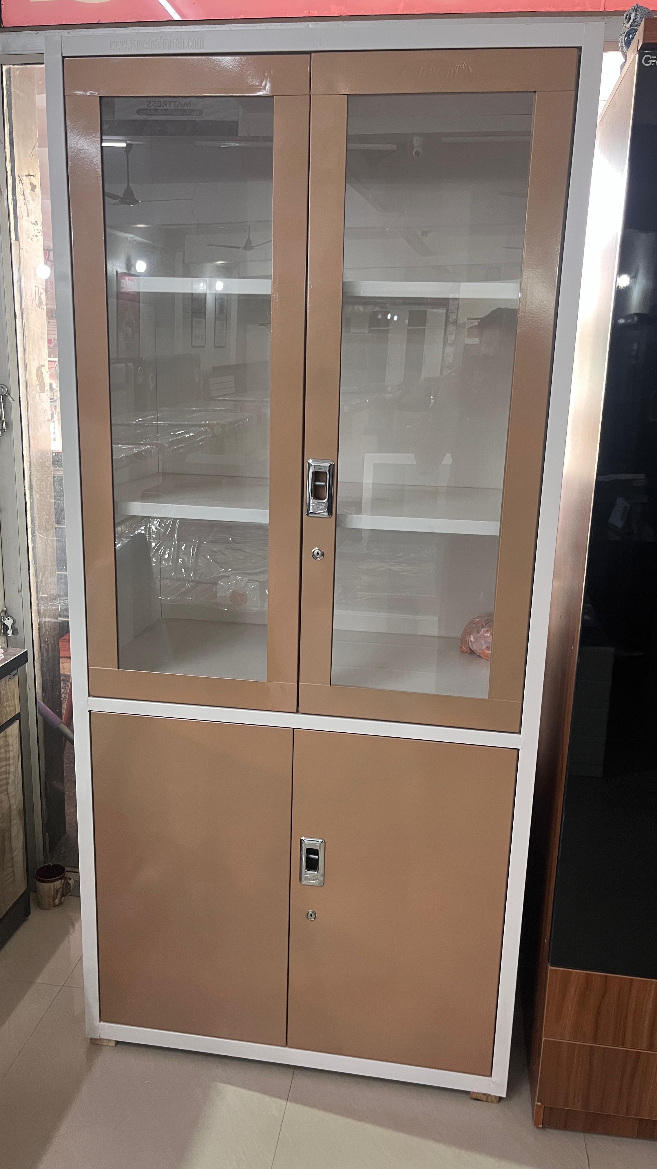 Elegant Metal Cabinet Triveni Almira view 2