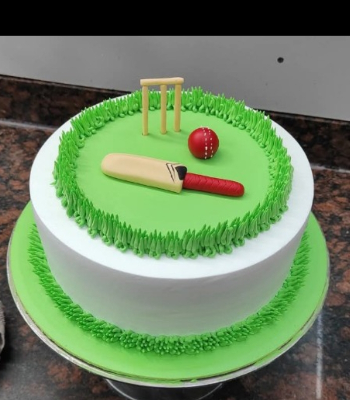 Cricket-themed Cake view 2