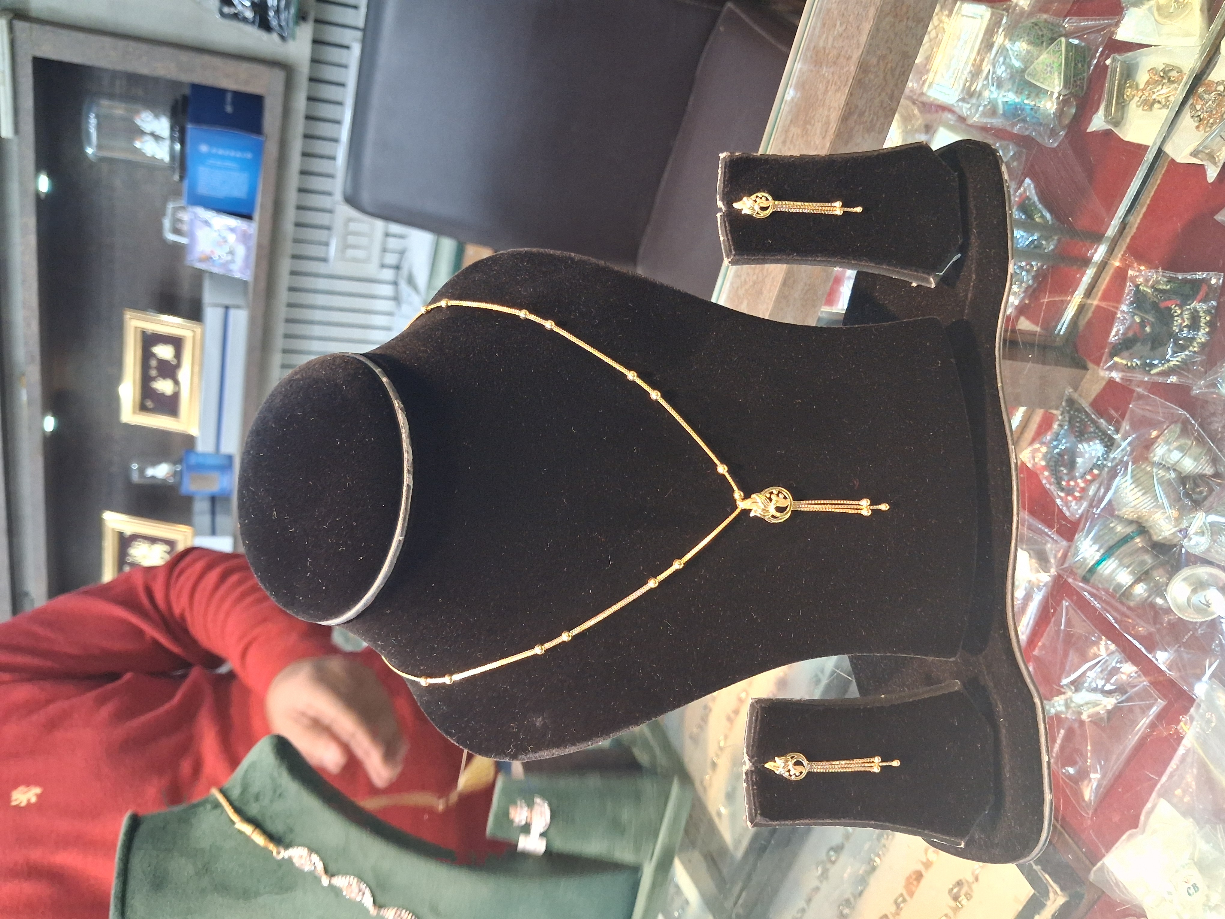 Gold Necklace Chain view 2