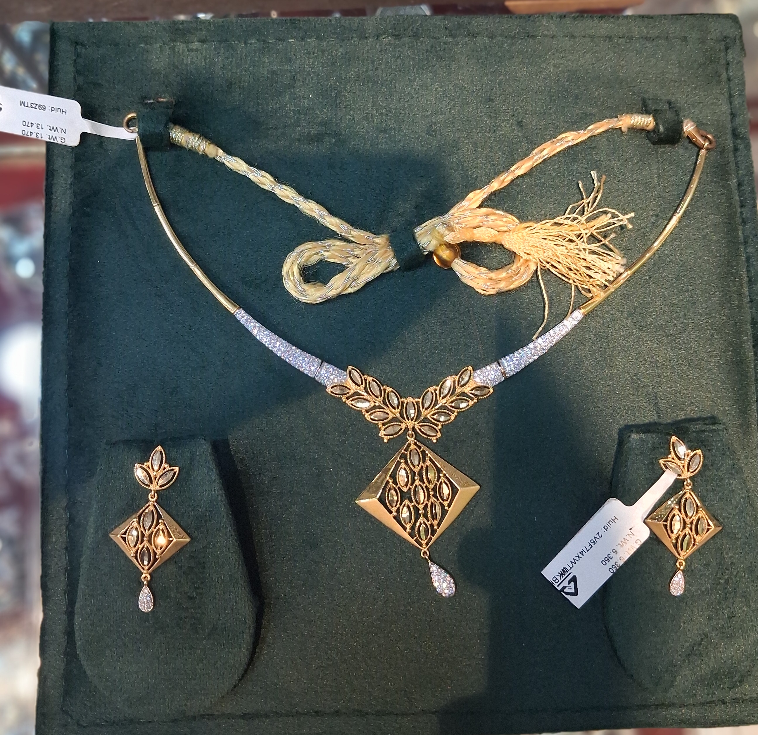 Gold Plated Necklace Set view 2