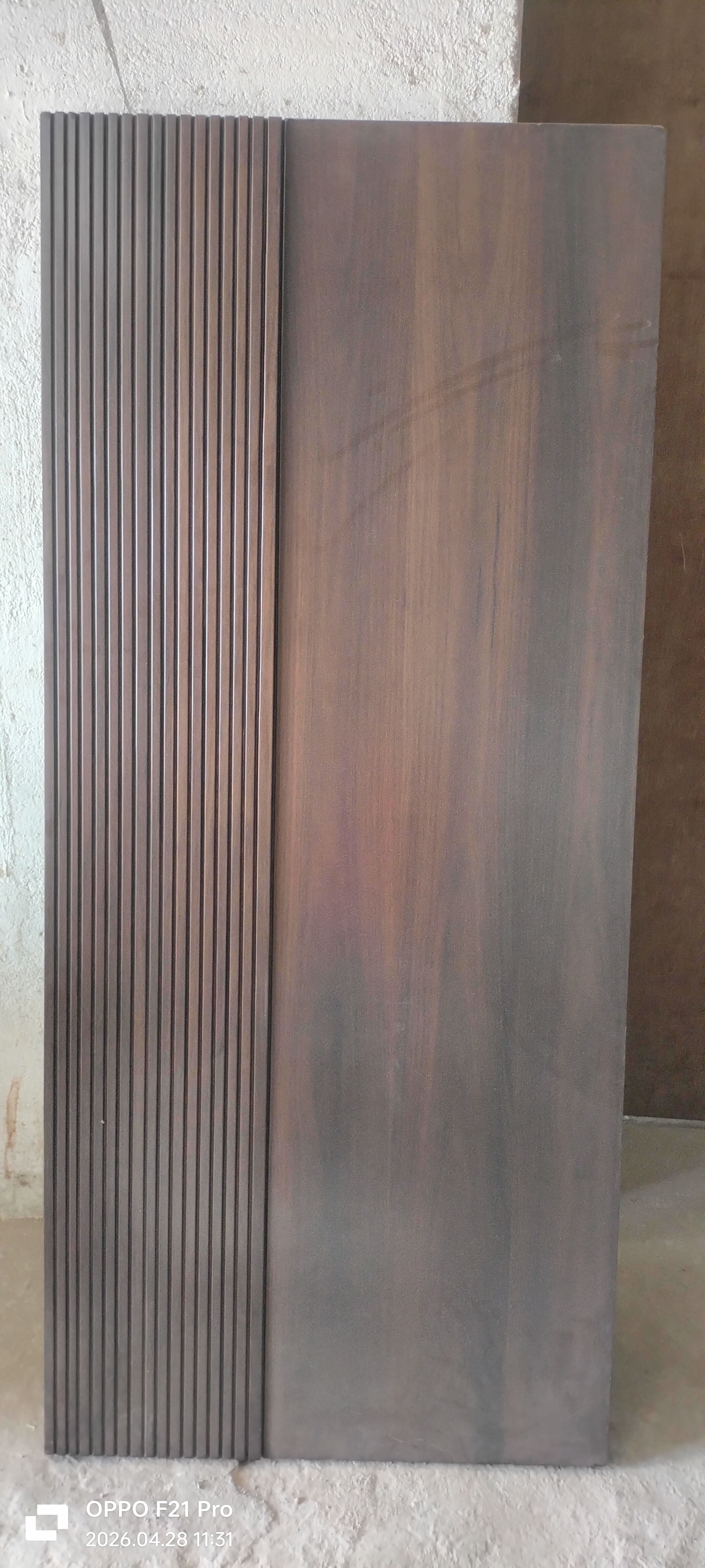 Wooden Panel Door view 2