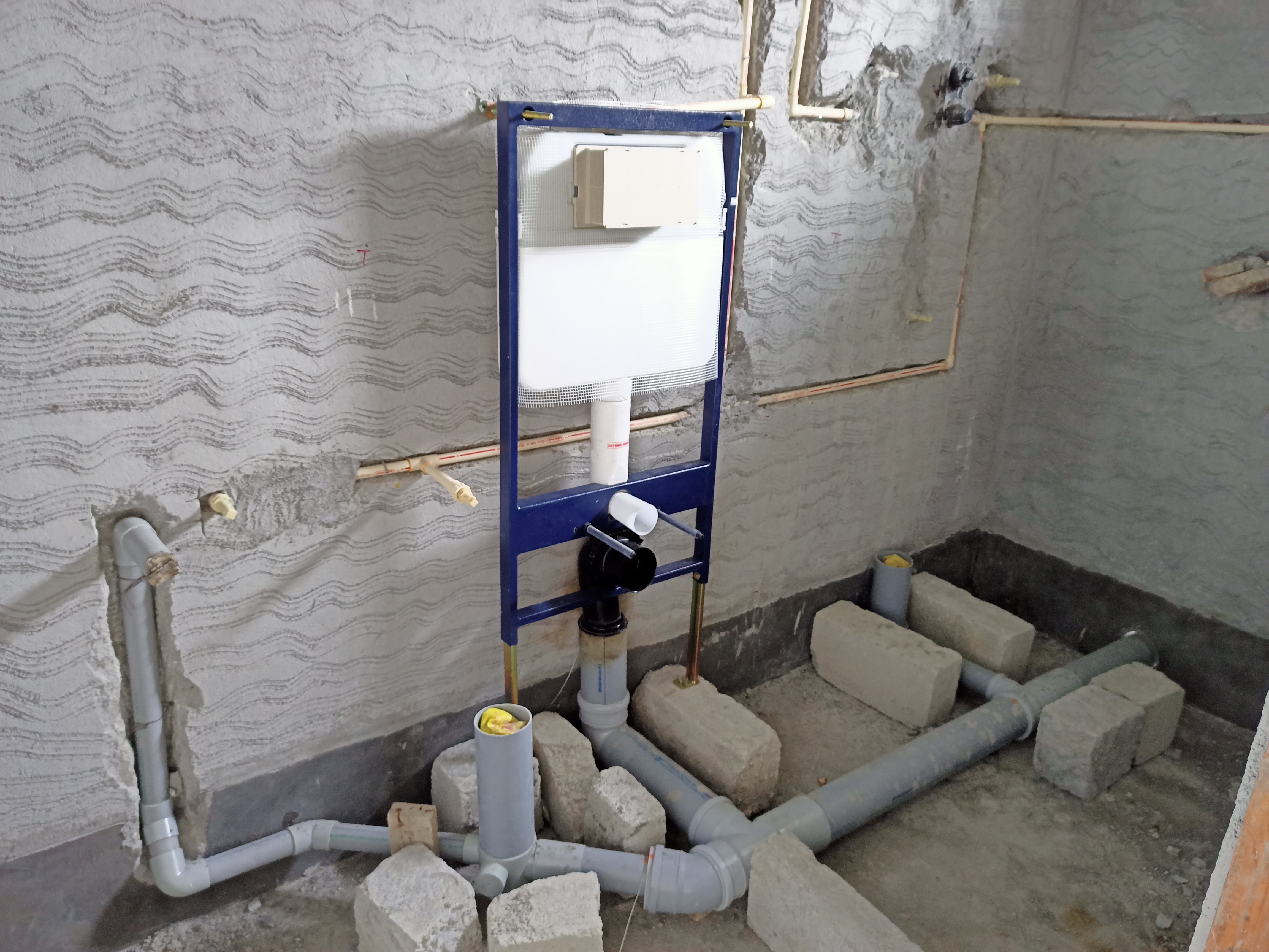 Concealed Toilet Frame view 2