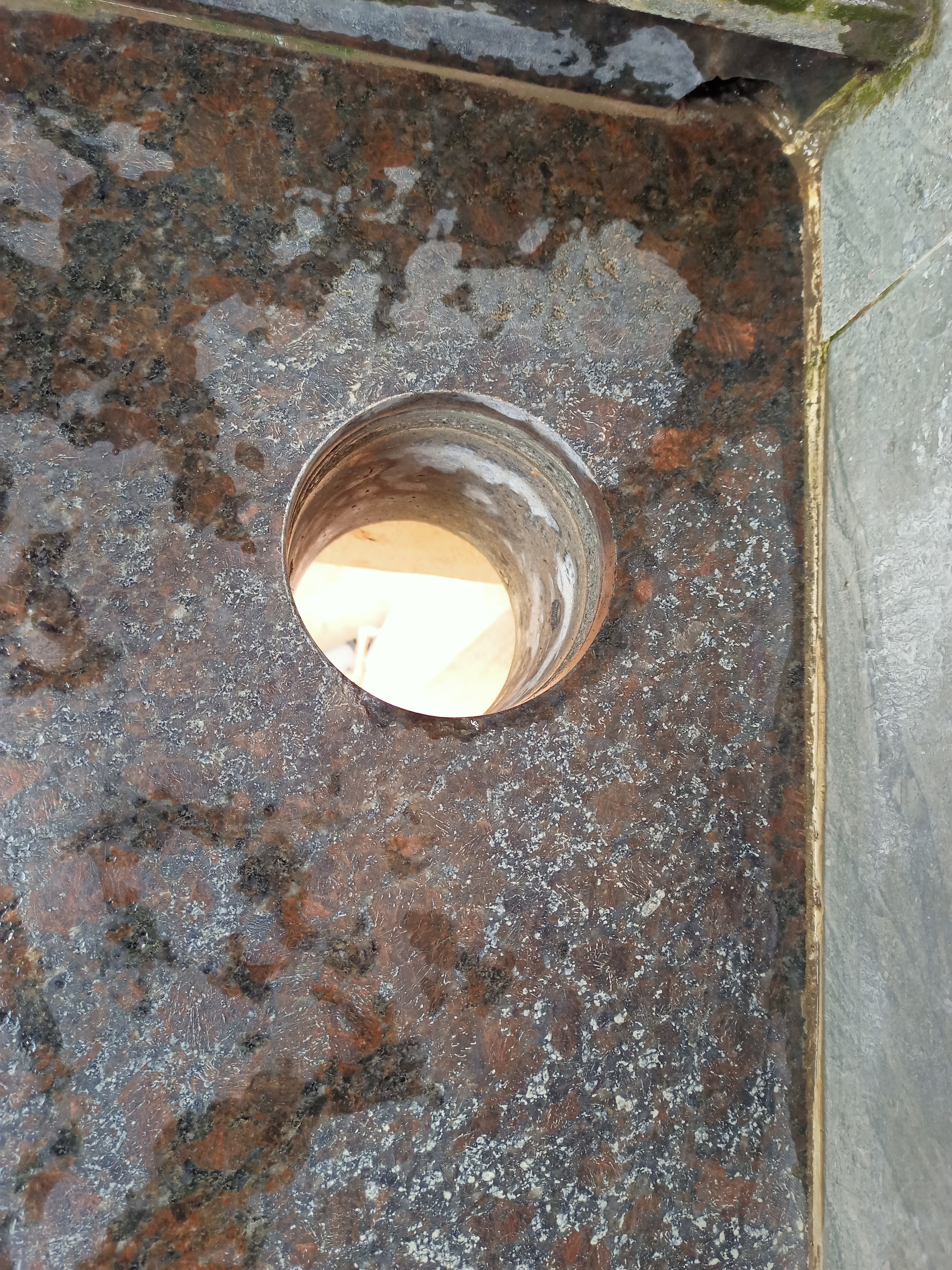 Granite Countertop with Hole view 2