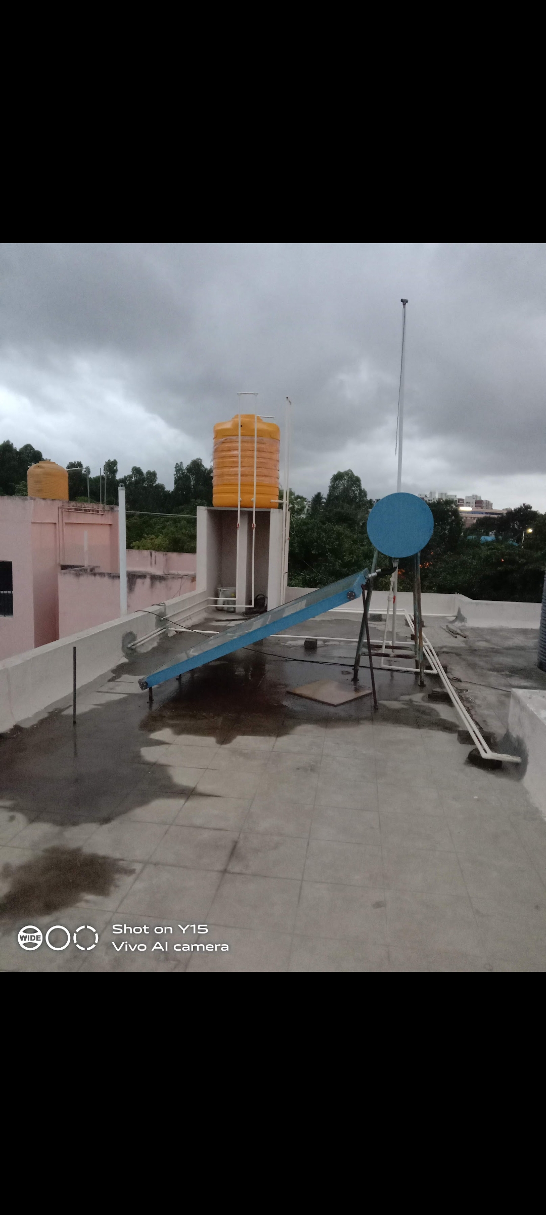 Rooftop Water Storage Tank view 2