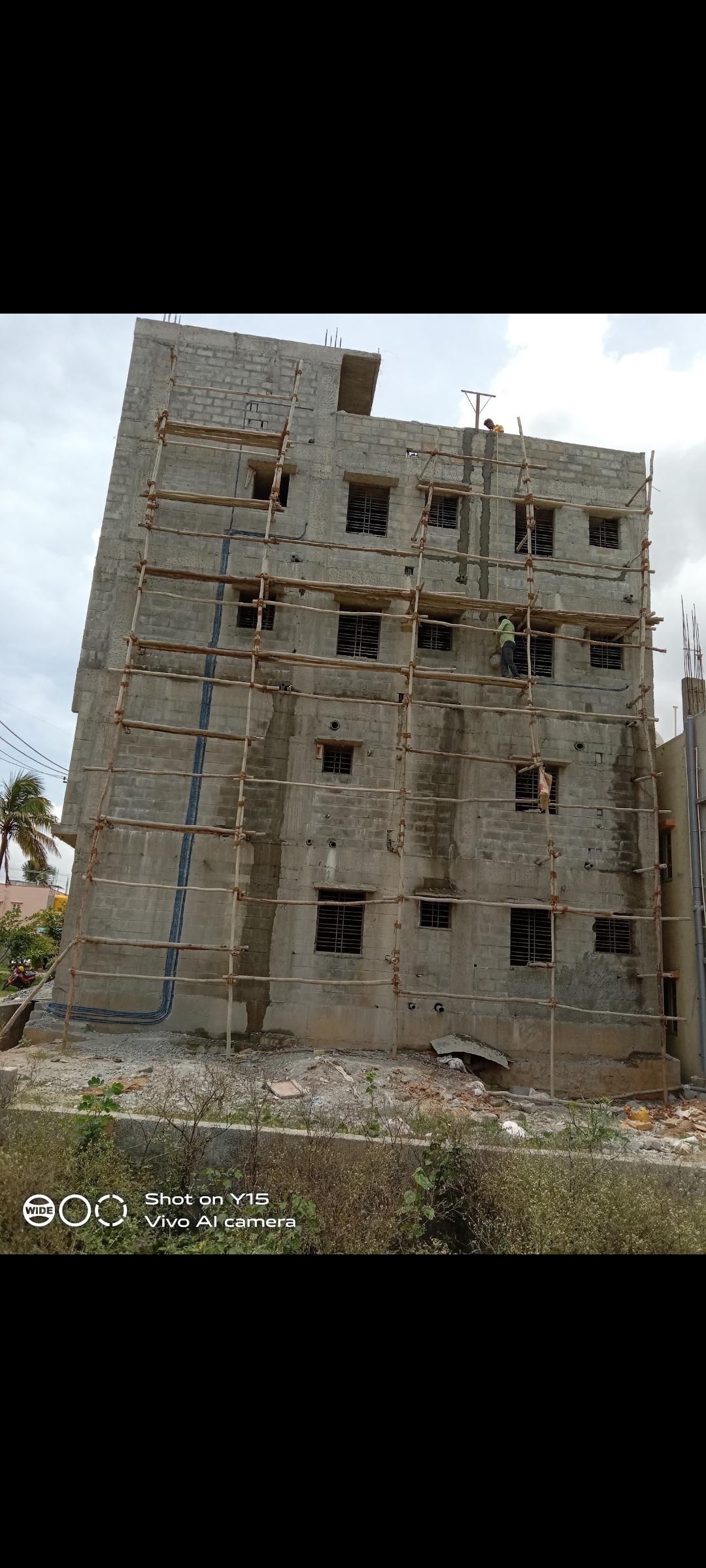 Residential Building Construction view 2