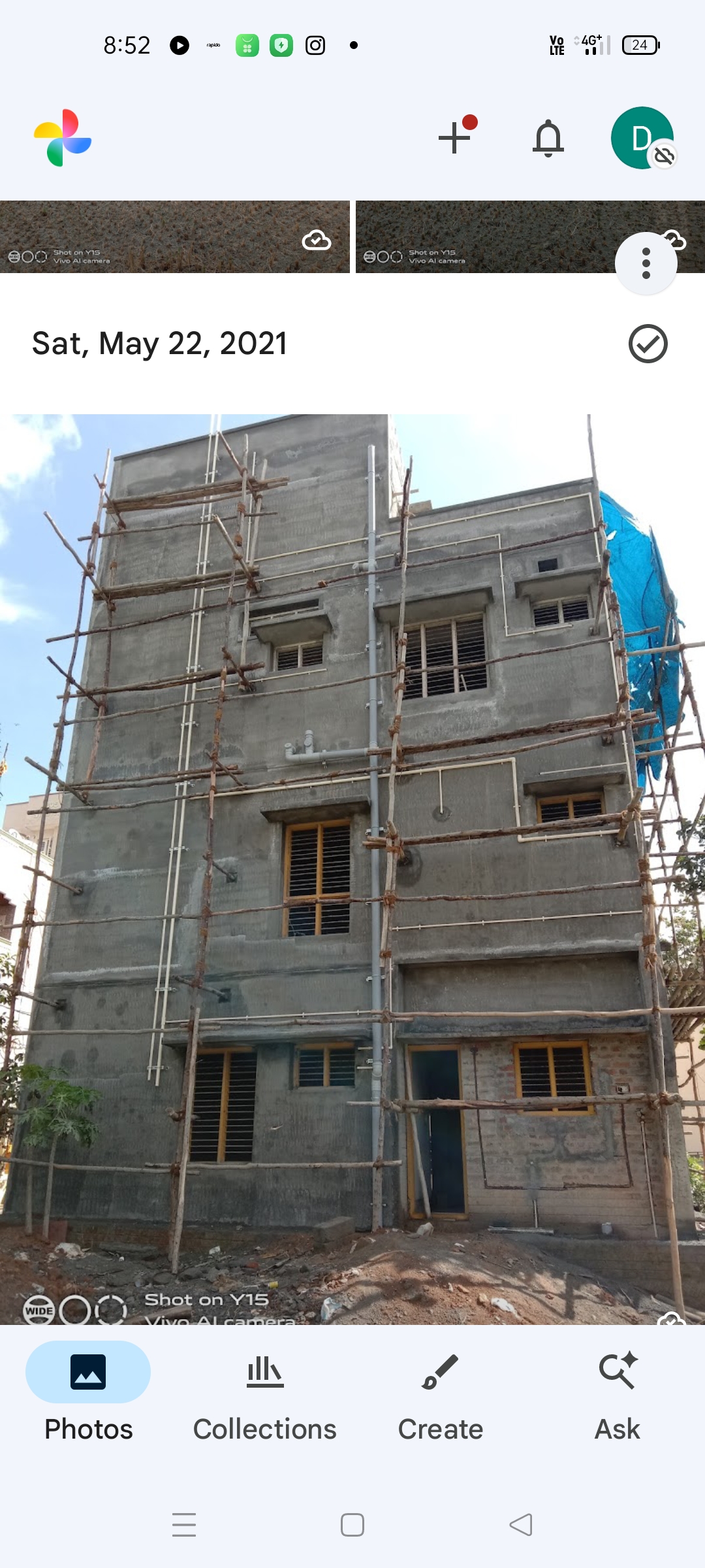 Scaffolding Setup view 2