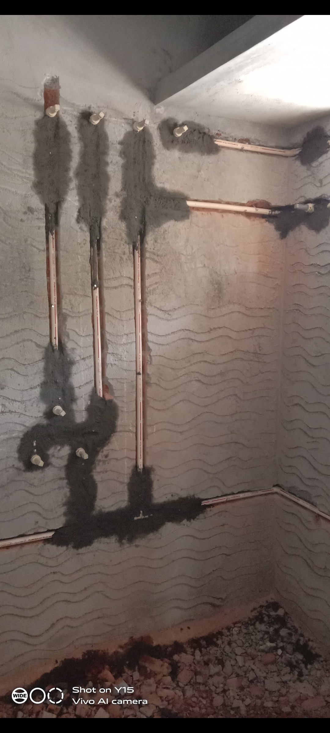 Copper Plumbing Pipes view 2