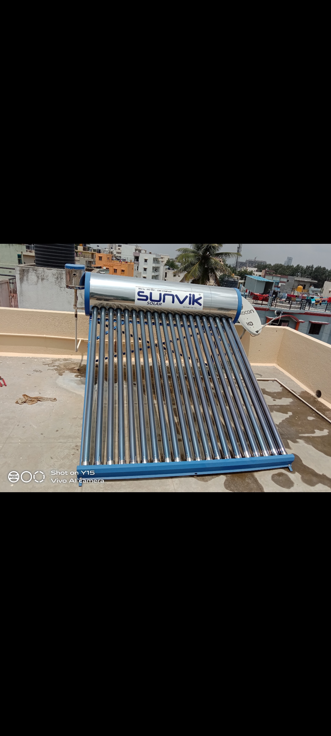 Sunvik Solar Water Heater view 2