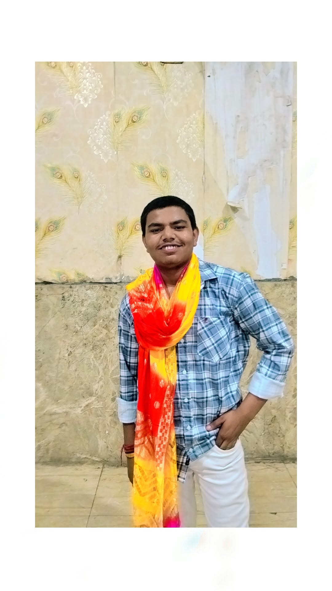 Bright Multicolor Scarf view 2