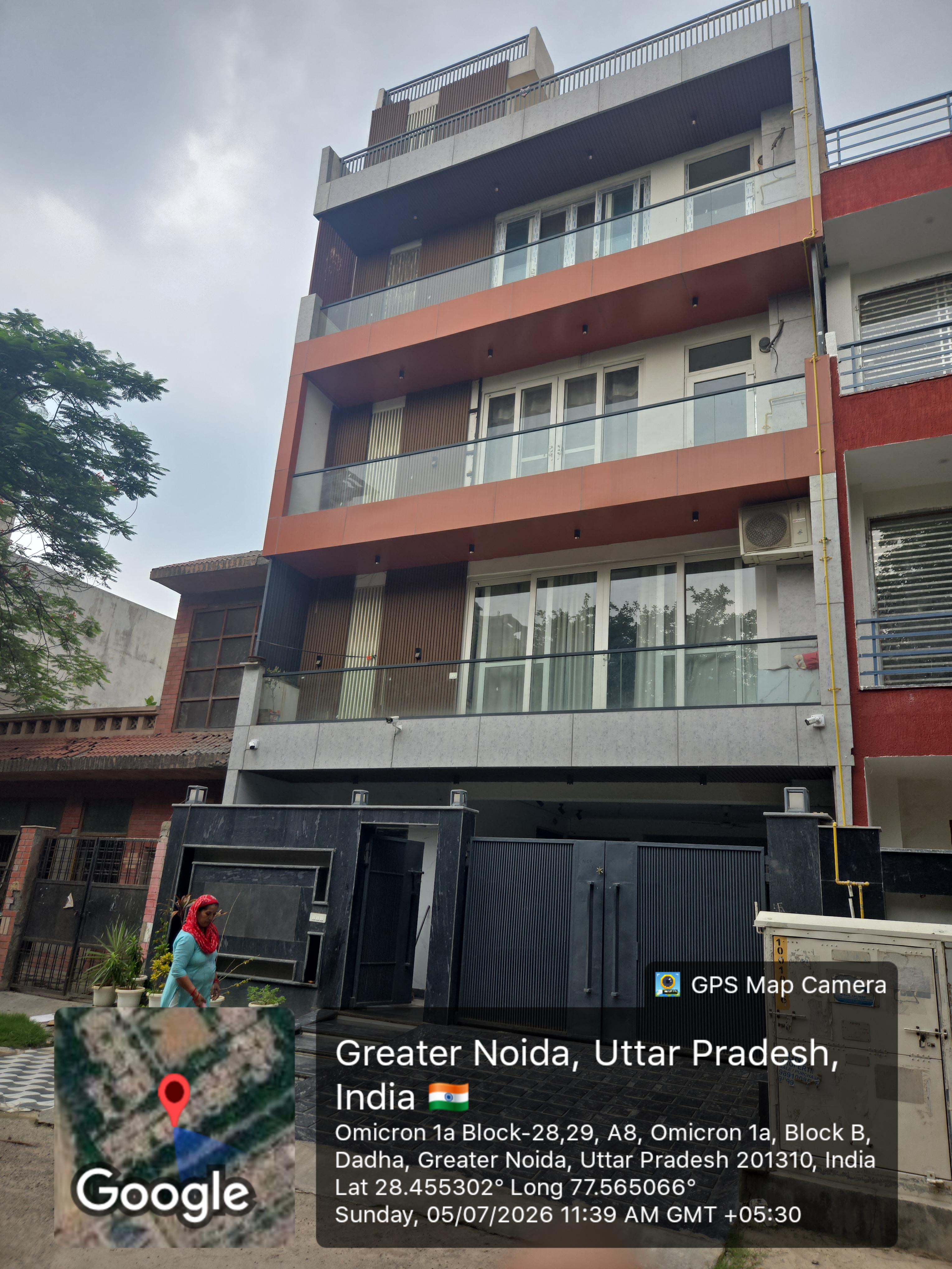 Modern Apartment Building view 2