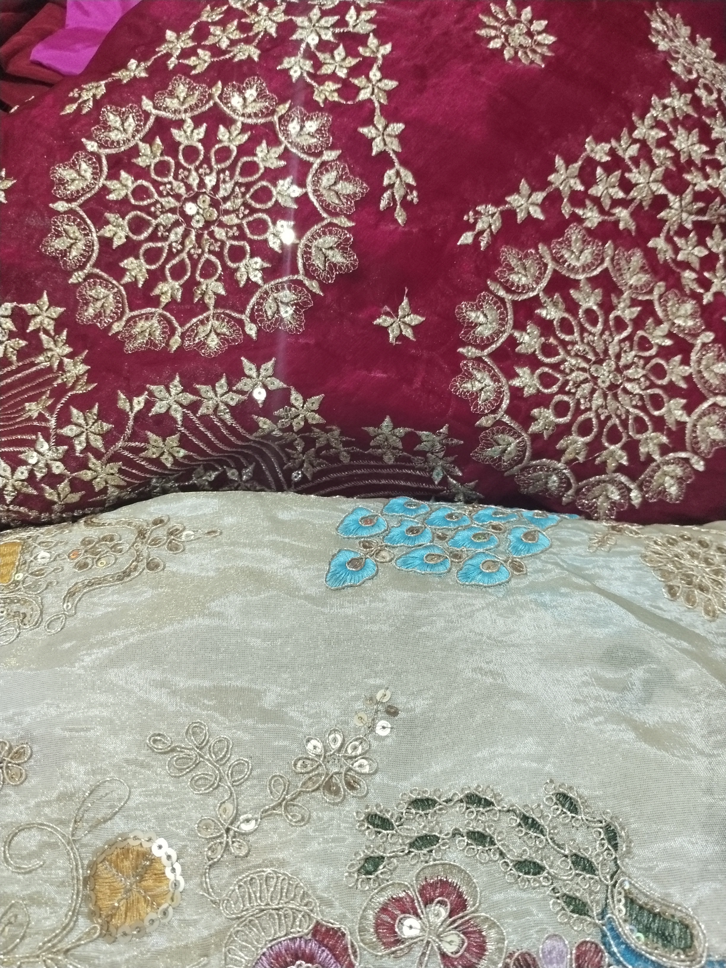 Embroidered Fabric view 2