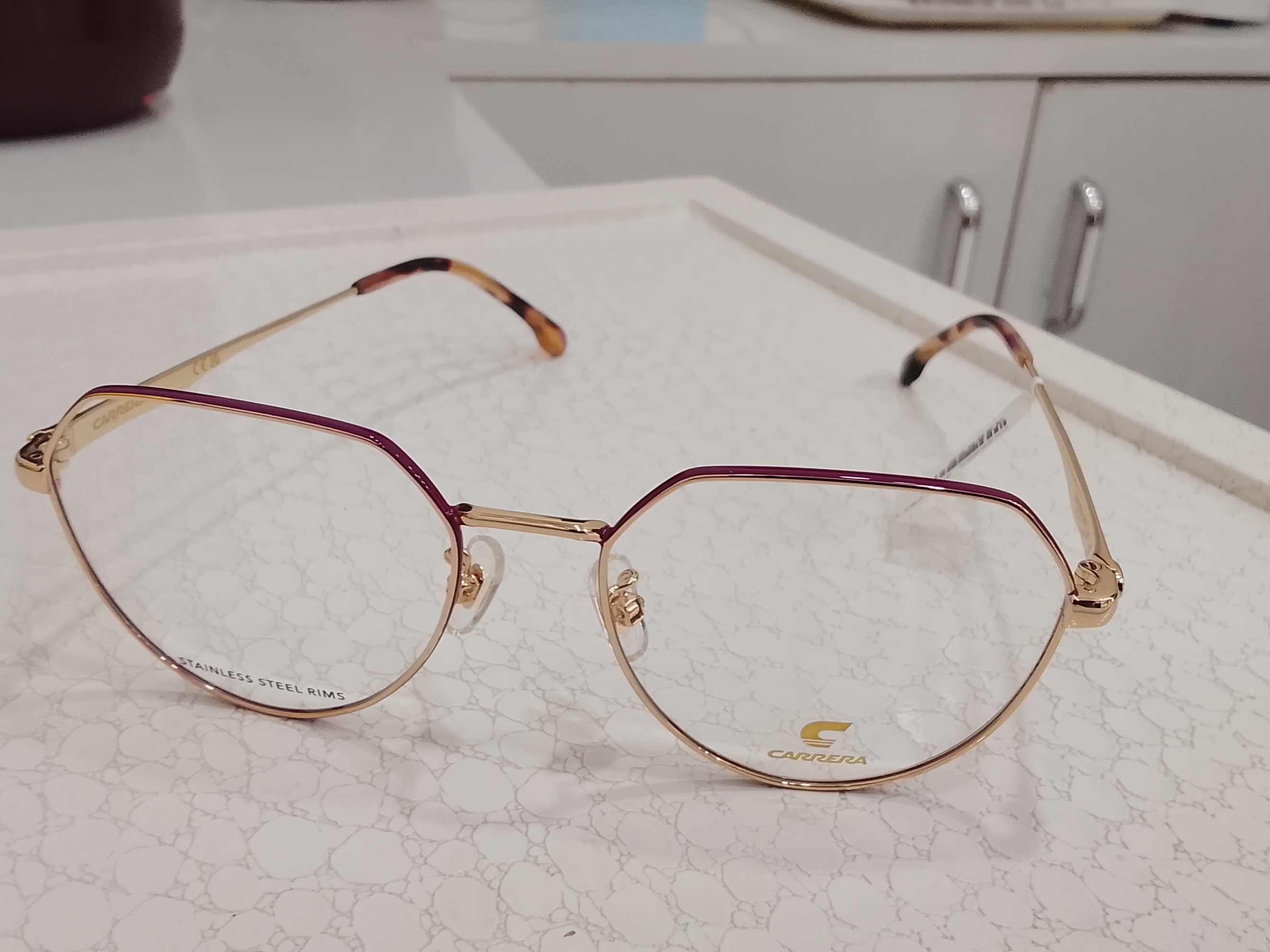 Carrera Metal Frame Glasses view 2