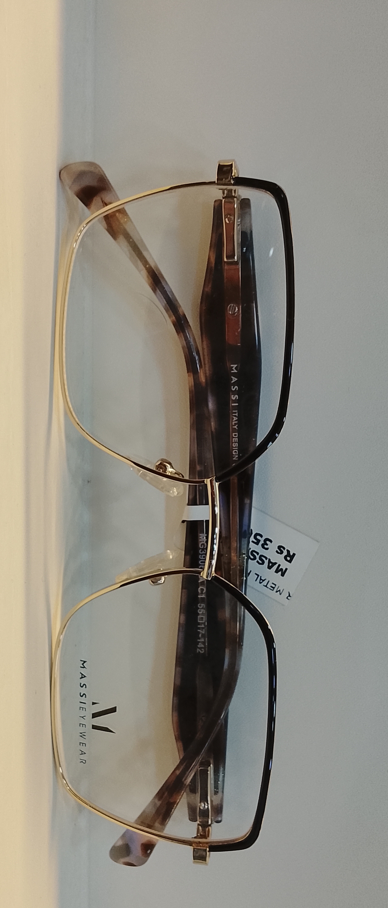 Massi Eyewear Metal Frame view 2