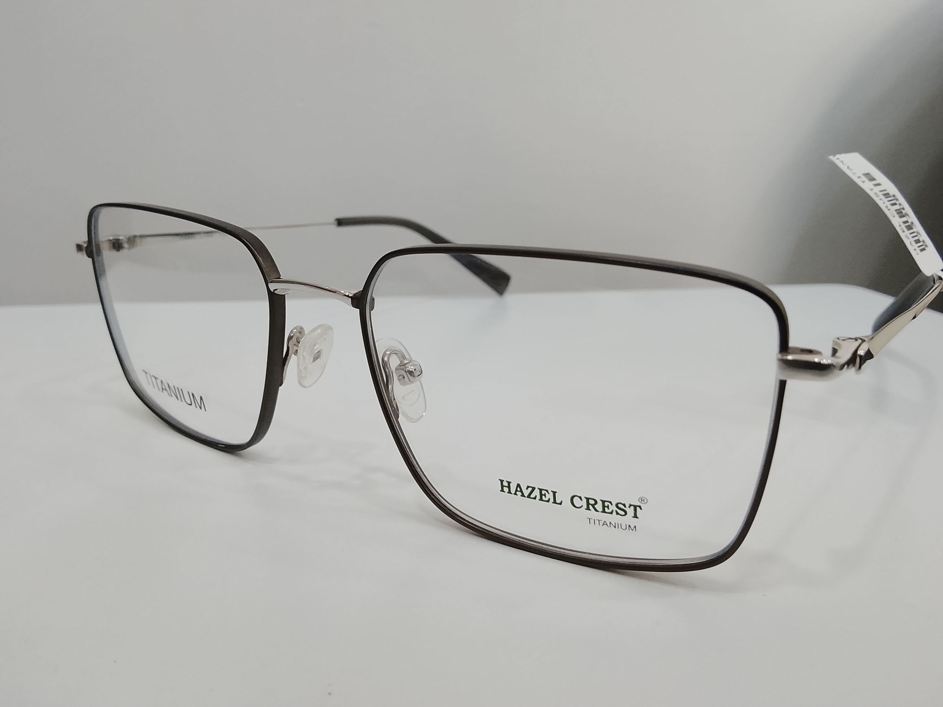 Hazel Crest Titanium Frame view 2