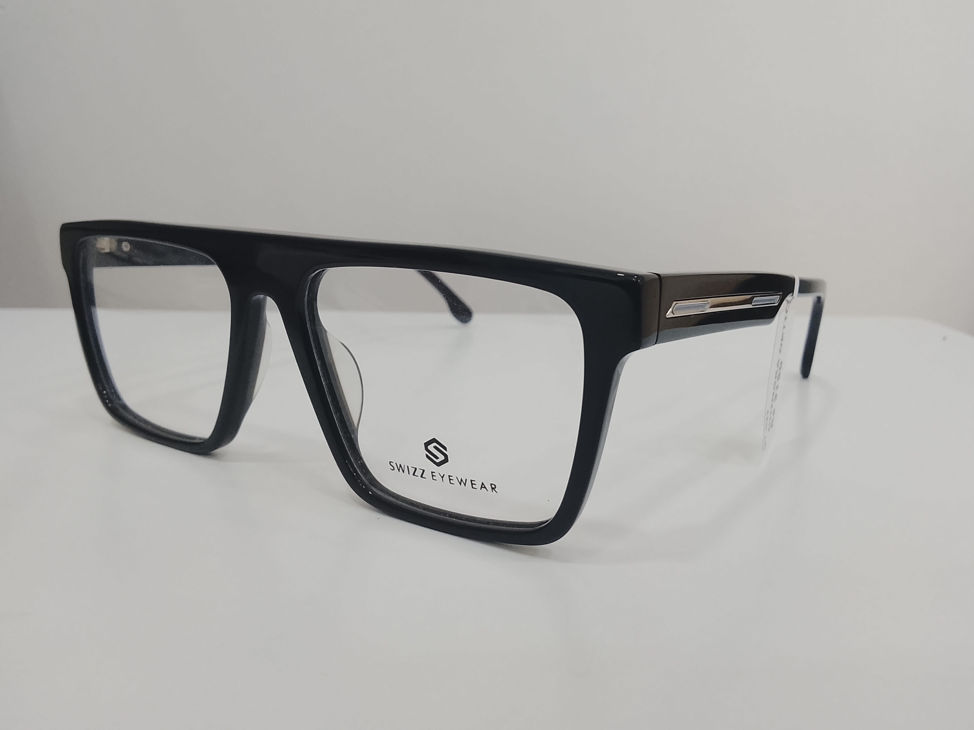 SWIZZ Eyewear Classic Rectangle Frame view 2